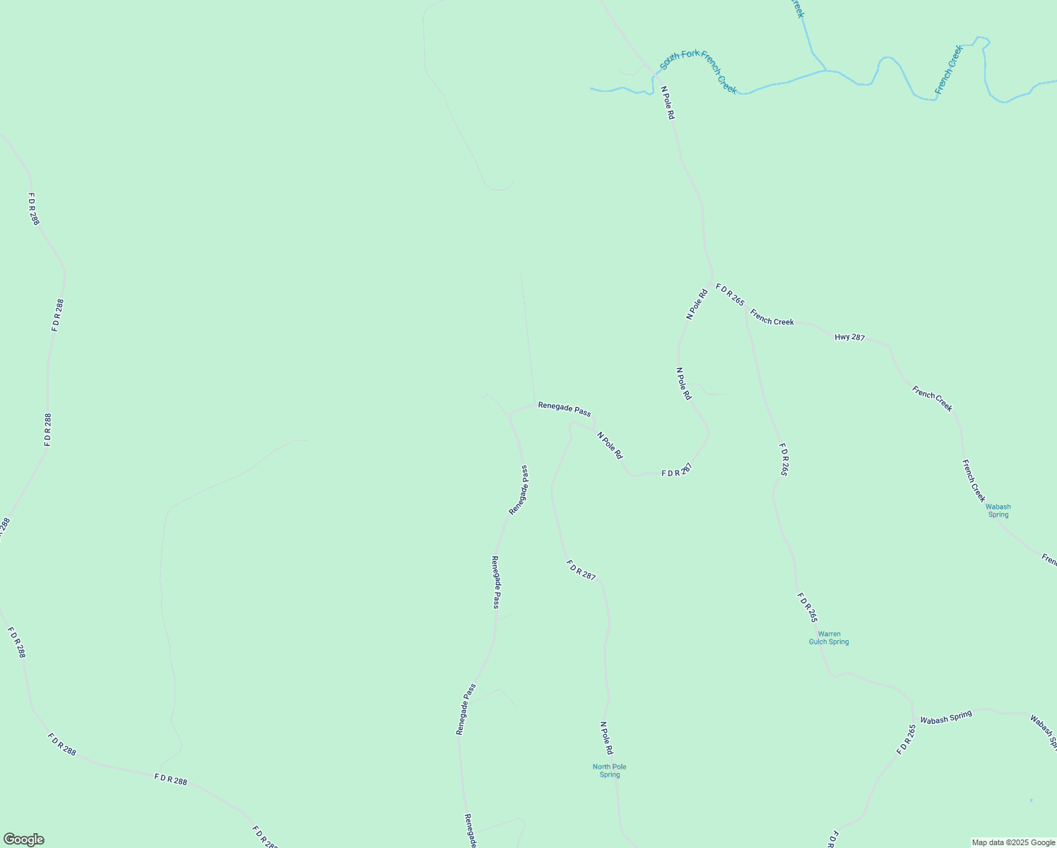 map of restaurants, bars, coffee shops, grocery stores, and more near 25132 Renegade Pass in Custer