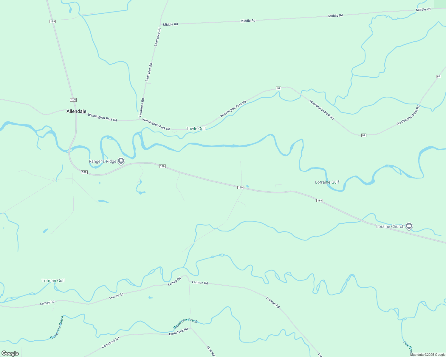 map of restaurants, bars, coffee shops, grocery stores, and more near 18729 County Route 189 in Adams