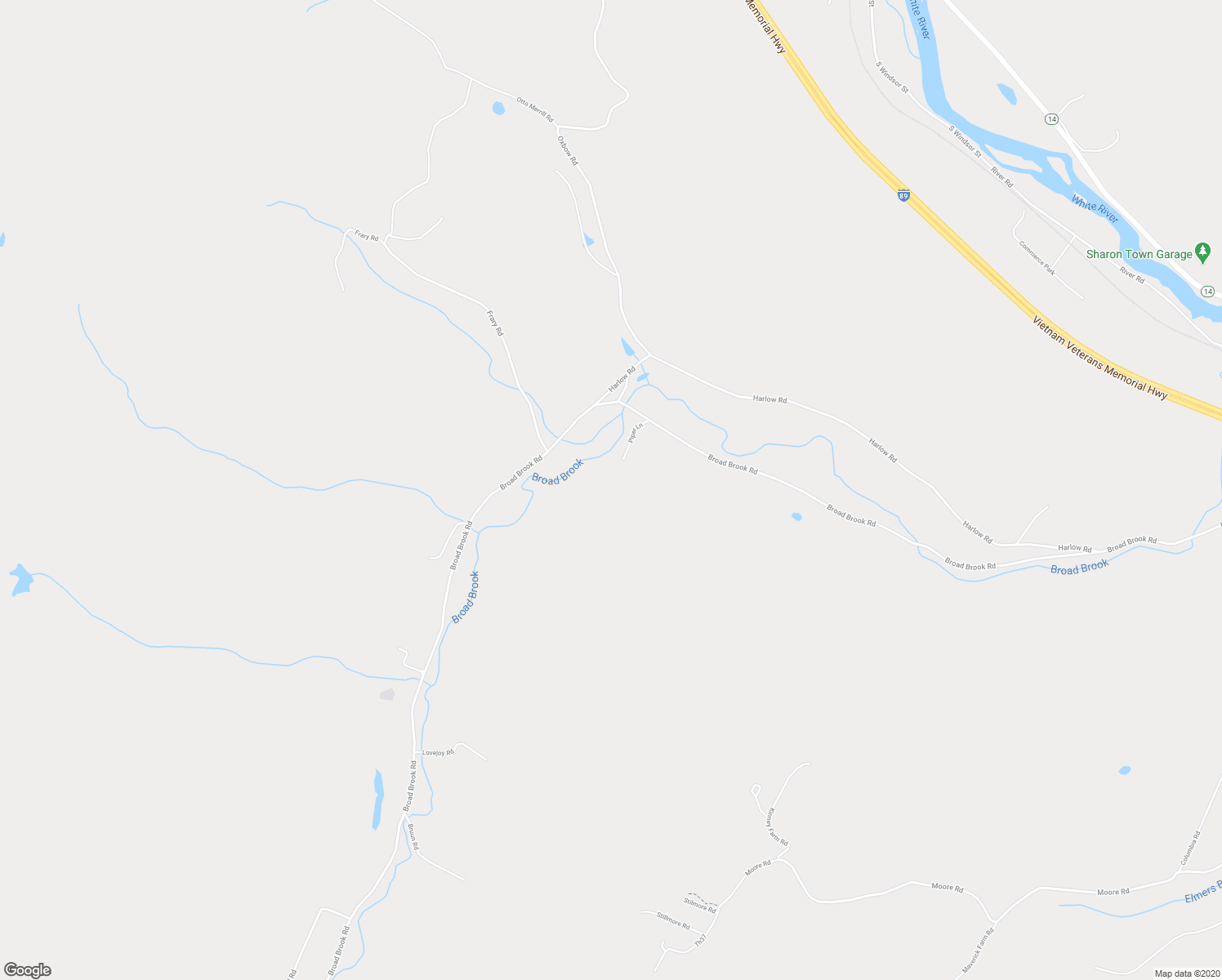 map of restaurants, bars, coffee shops, grocery stores, and more near 201 Piper Lane in Royalton