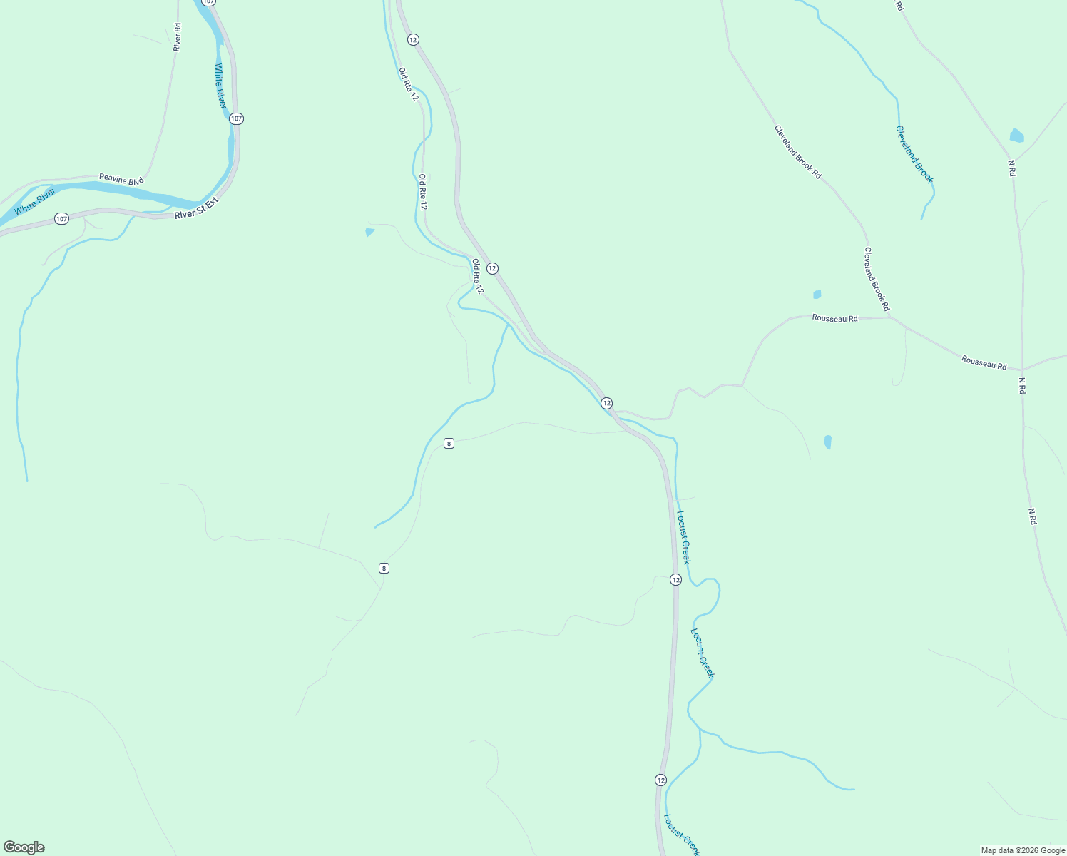 map of restaurants, bars, coffee shops, grocery stores, and more near 258 Masterson Road in Bethel