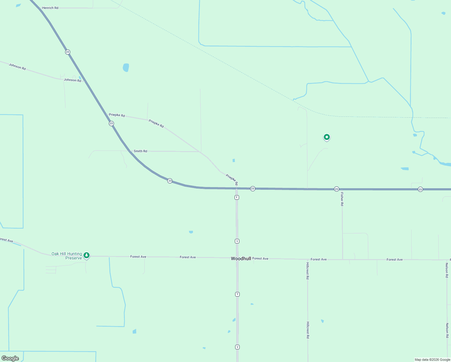 map of restaurants, bars, coffee shops, grocery stores, and more near W8336 Priepke Road in Eldorado
