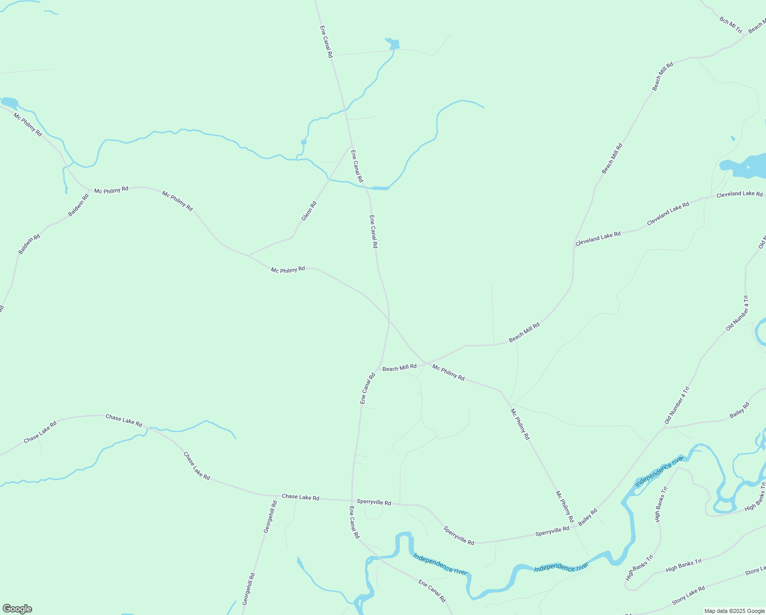 map of restaurants, bars, coffee shops, grocery stores, and more near Mcphilmy Rd in Lowville