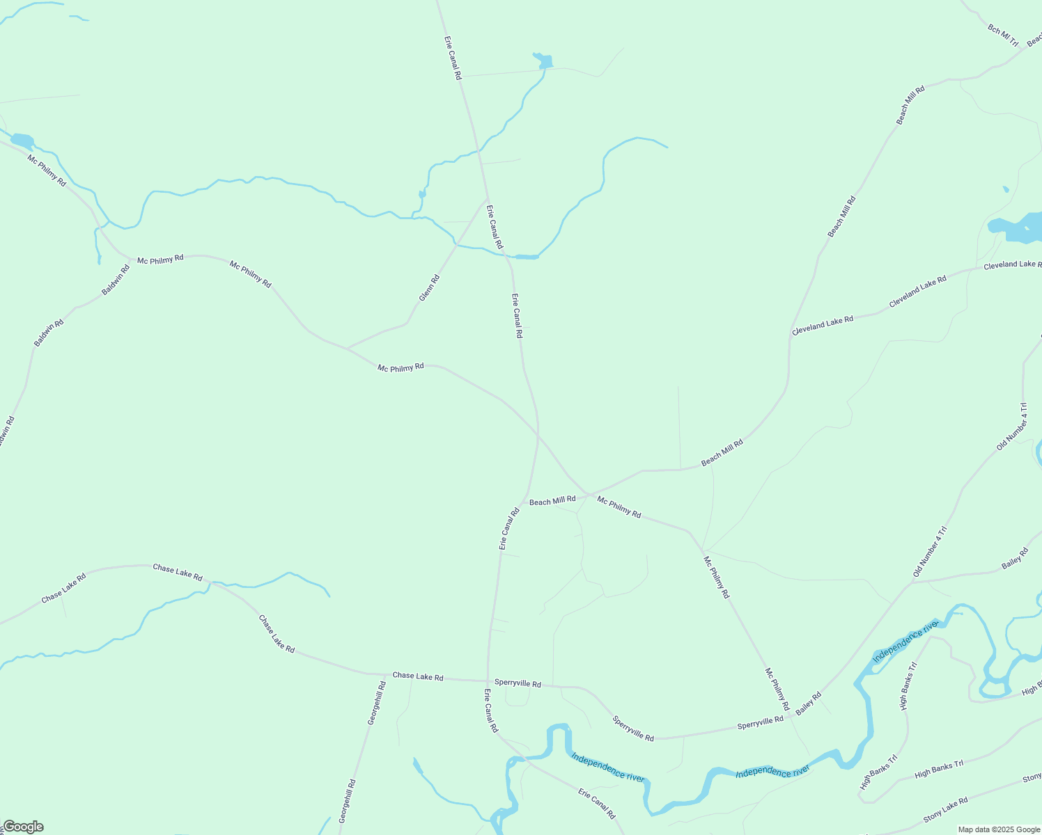map of restaurants, bars, coffee shops, grocery stores, and more near Mcphilmy Rd in Lowville