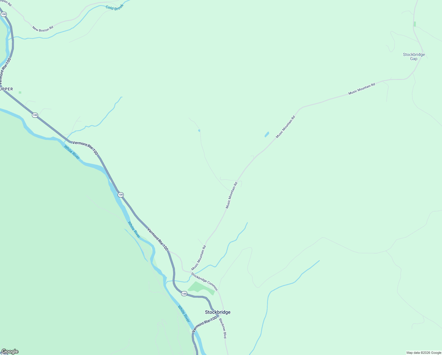 map of restaurants, bars, coffee shops, grocery stores, and more near 333 Music Mountain Road in Stockbridge