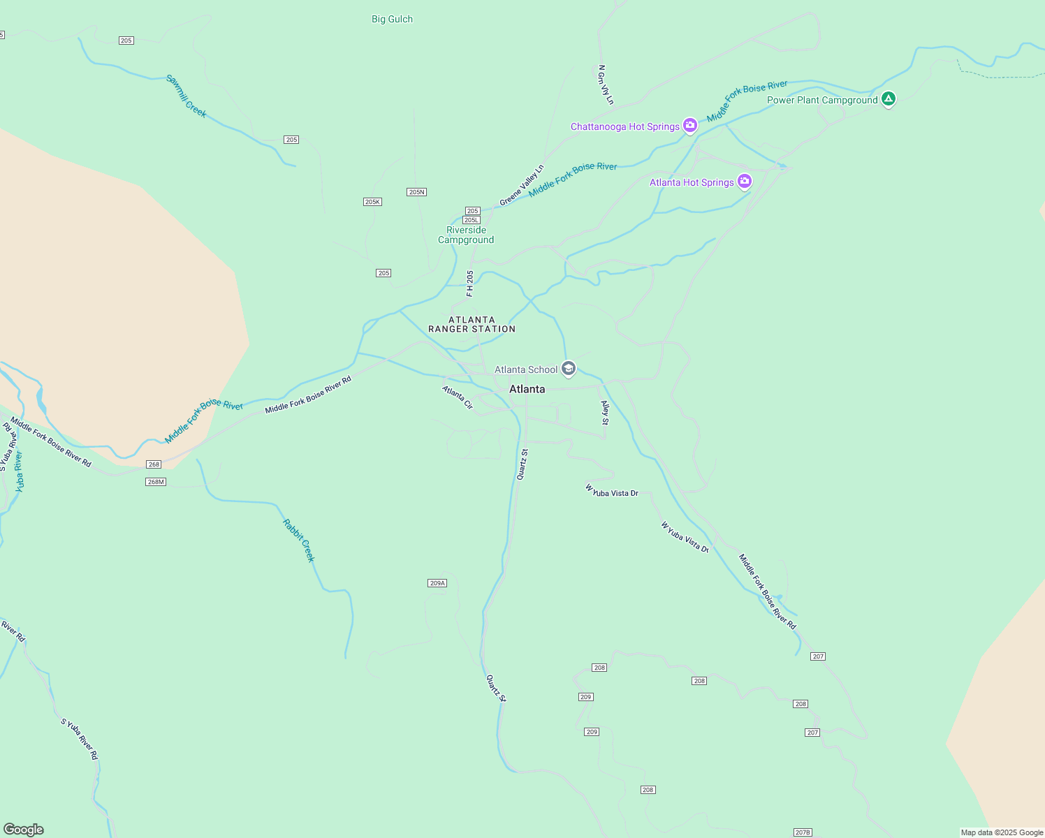 map of restaurants, bars, coffee shops, grocery stores, and more near 36 West Alturas Road in Atlanta