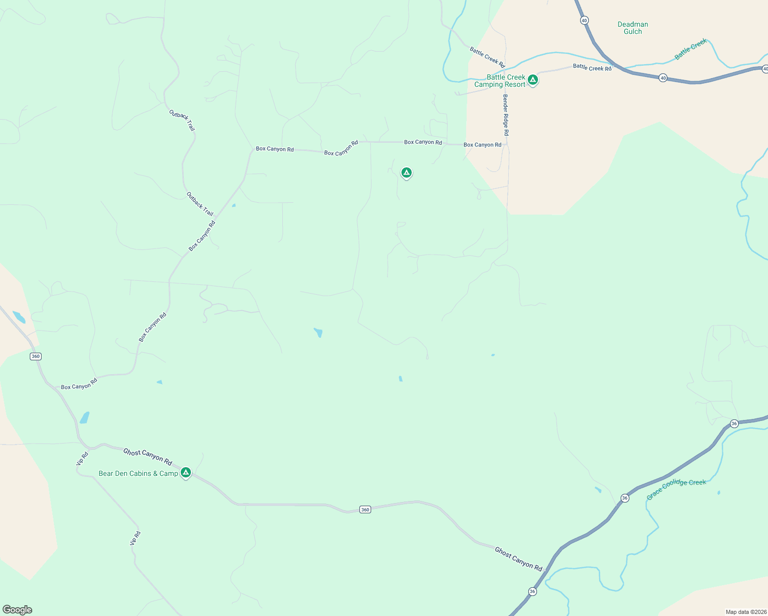 map of restaurants, bars, coffee shops, grocery stores, and more near 24716 Triple M Ranch Road in Hermosa