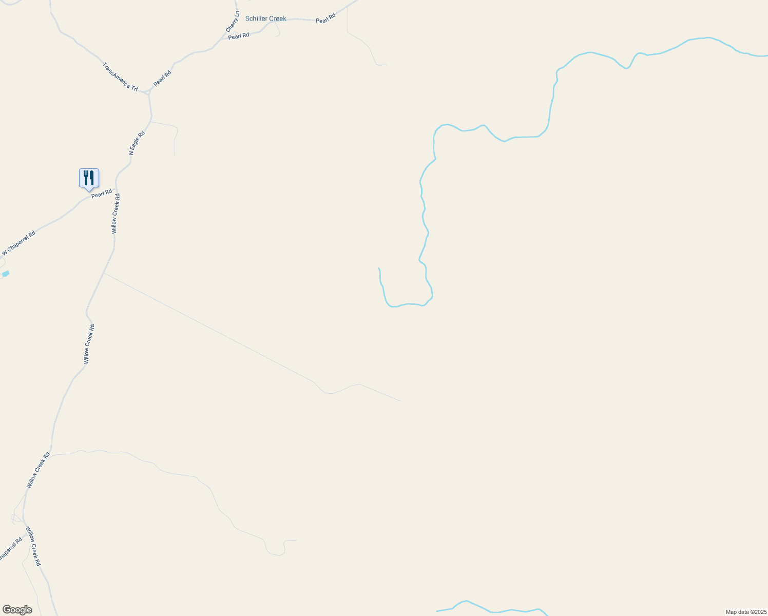 map of restaurants, bars, coffee shops, grocery stores, and more near Unnamed Road in Eagle