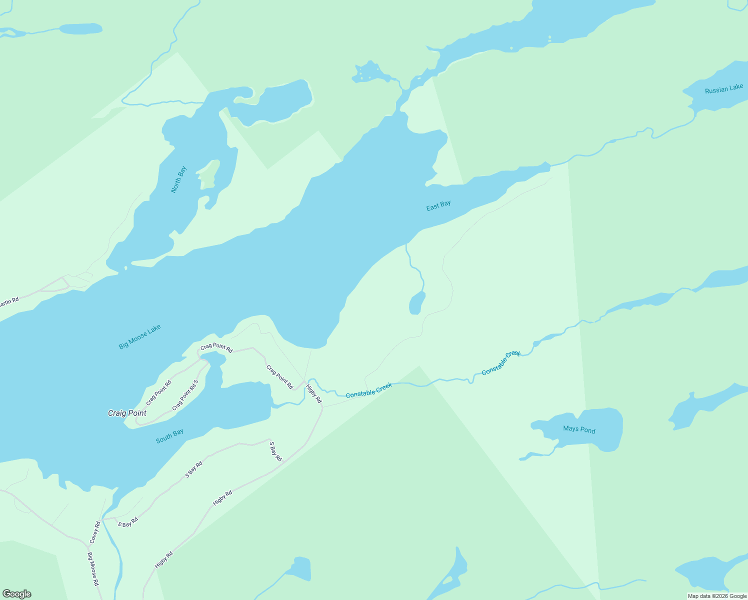 map of restaurants, bars, coffee shops, grocery stores, and more near 209 Judson Road in Eagle Bay