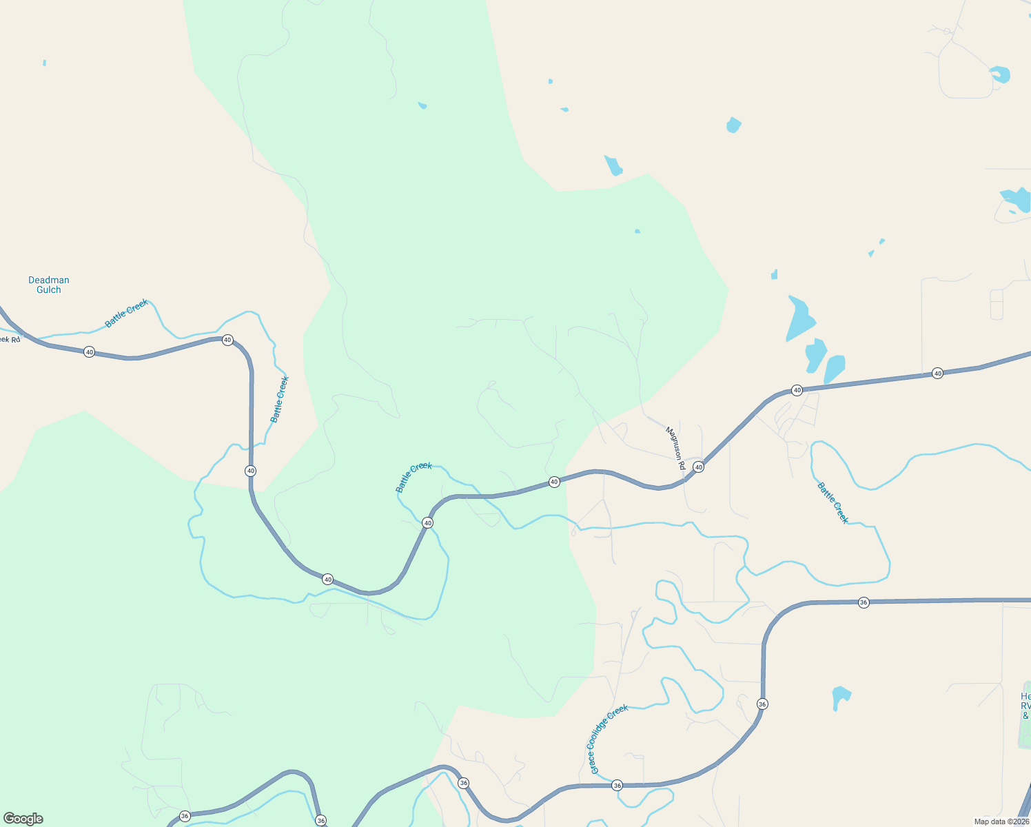 map of restaurants, bars, coffee shops, grocery stores, and more near Crooked Canyon Rd in Hermosa