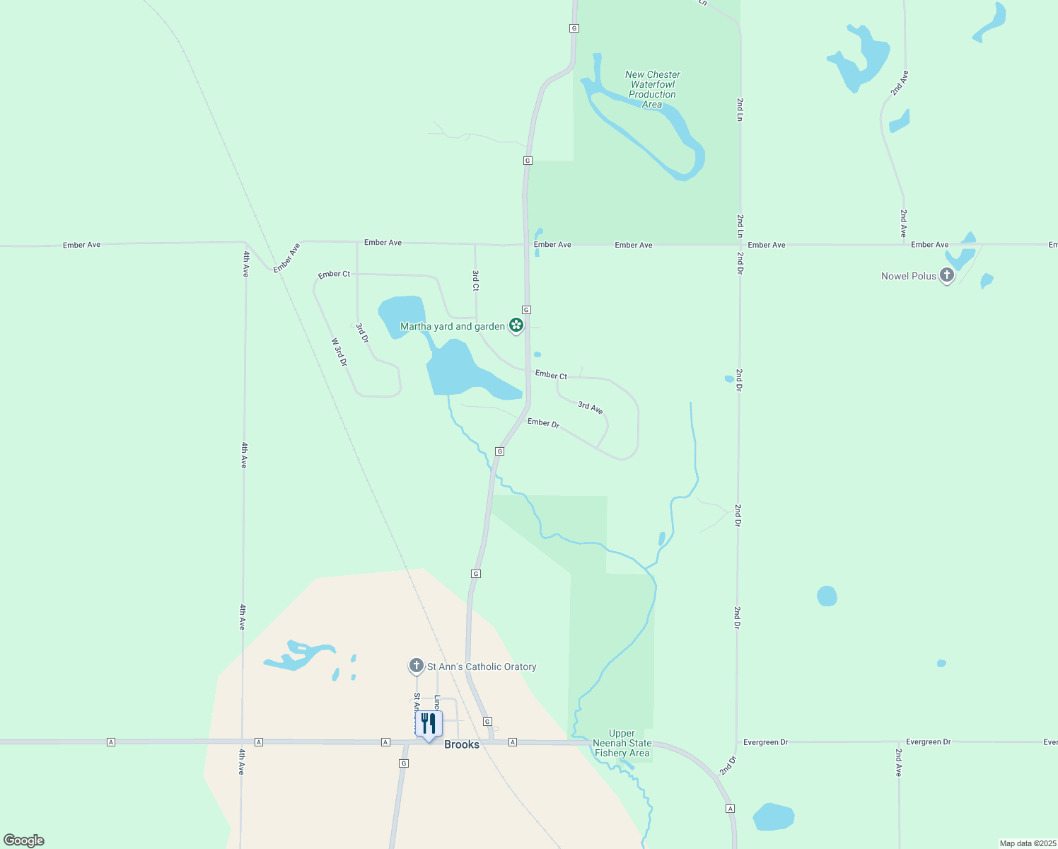 Ember Drive, Grand Marsh WI Walk Score