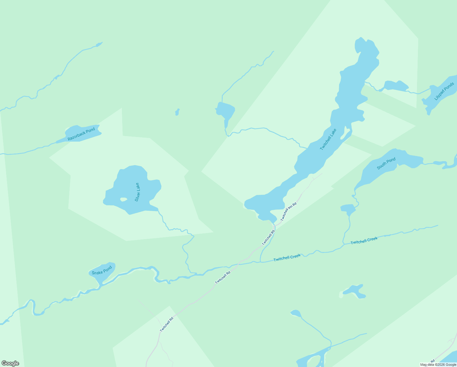map of restaurants, bars, coffee shops, grocery stores, and more near Pond Trail in Eagle Bay