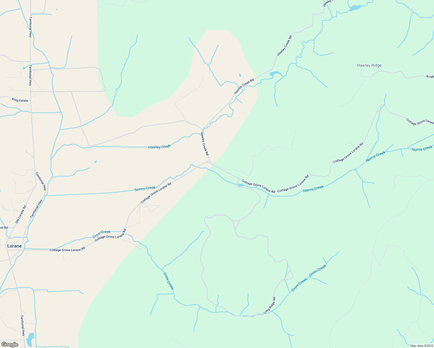 map of restaurants, bars, coffee shops, grocery stores, and more near 28546 Cottage Grove Lorane Road in Cottage Grove