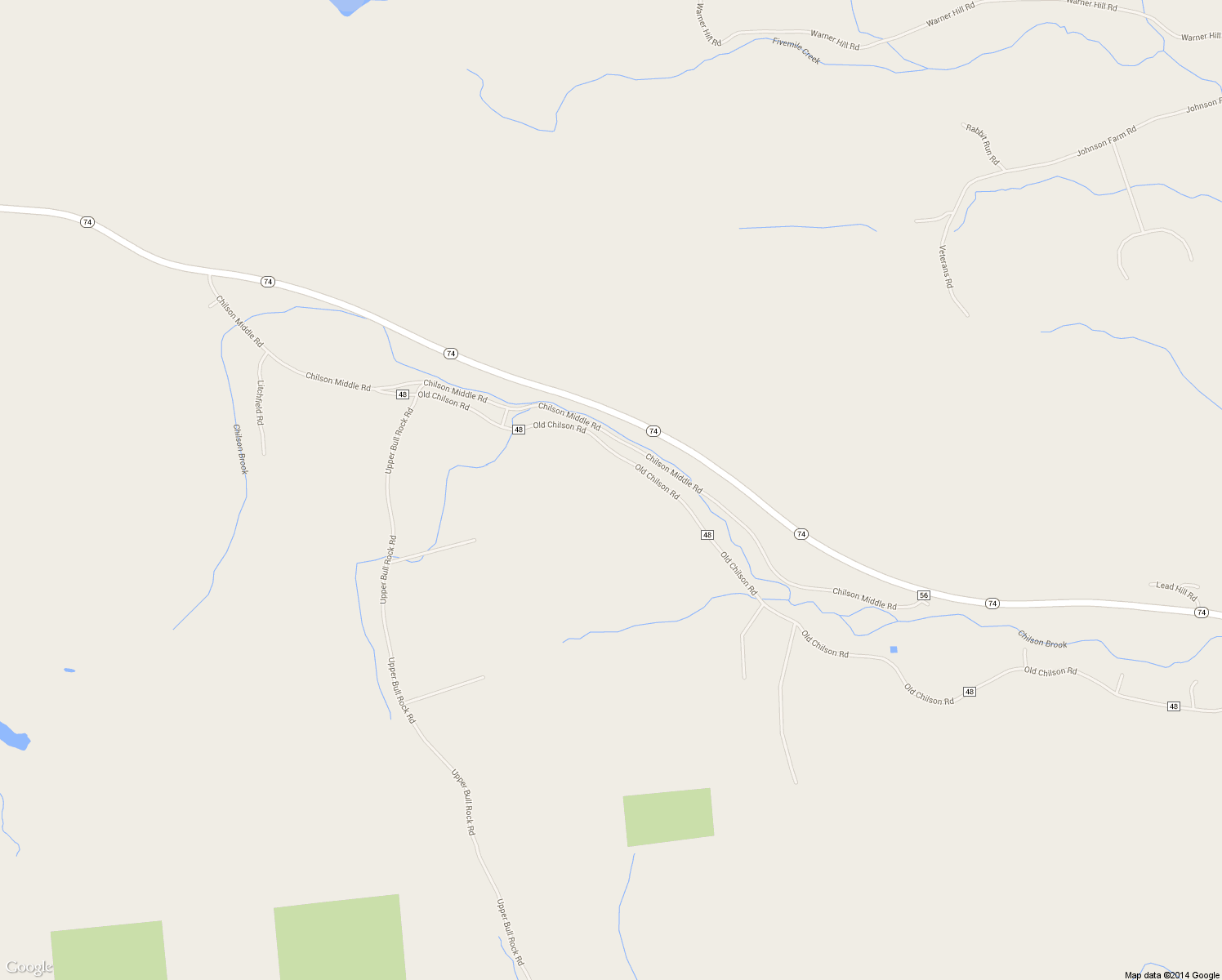 map of restaurants, bars, coffee shops, grocery stores, and more near 154 Old Chilson Road in Ticonderoga