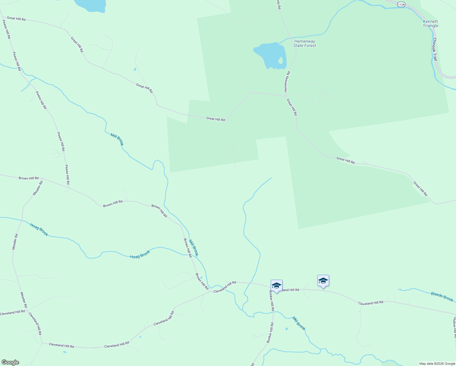 map of restaurants, bars, coffee shops, grocery stores, and more near Breakneck Hill Road in Tamworth