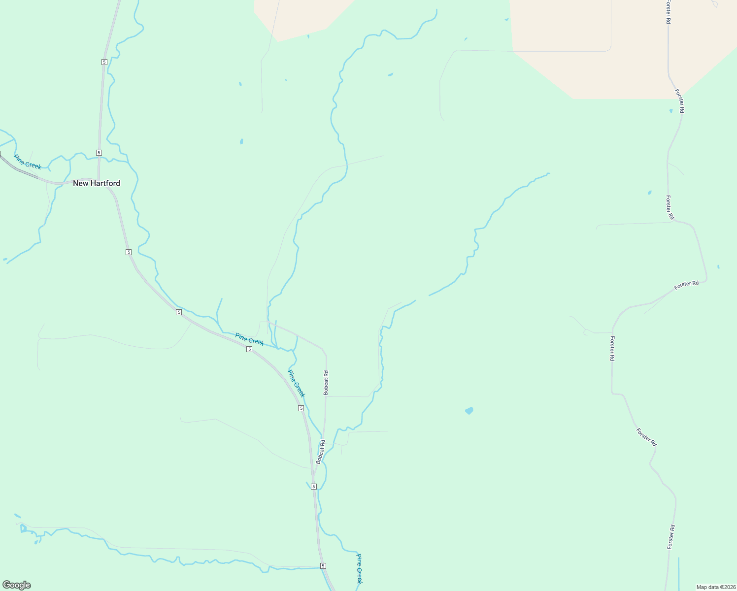 map of restaurants, bars, coffee shops, grocery stores, and more near New Hartford Township 30 in Dakota