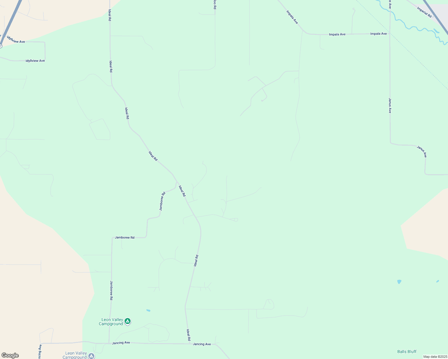 map of restaurants, bars, coffee shops, grocery stores, and more near 19338 Ideal Road in Sparta