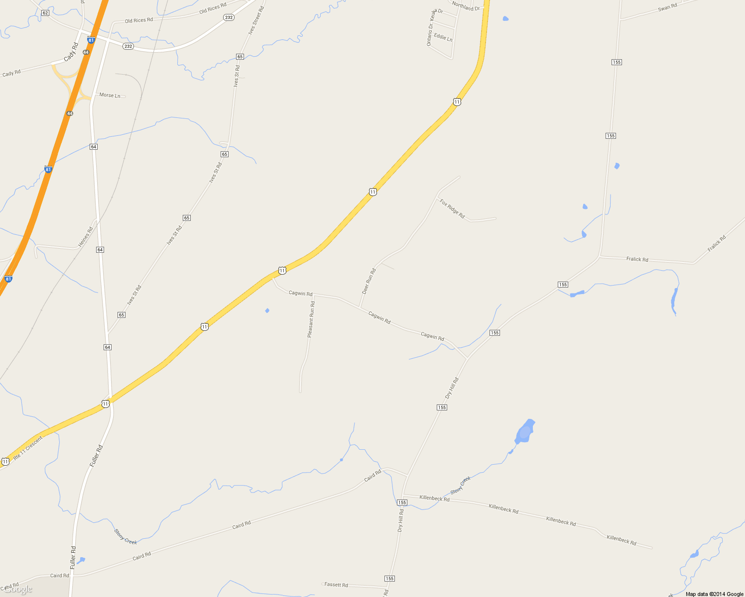 map of restaurants, bars, coffee shops, grocery stores, and more near 16108 Deer Run Rd in Watertown