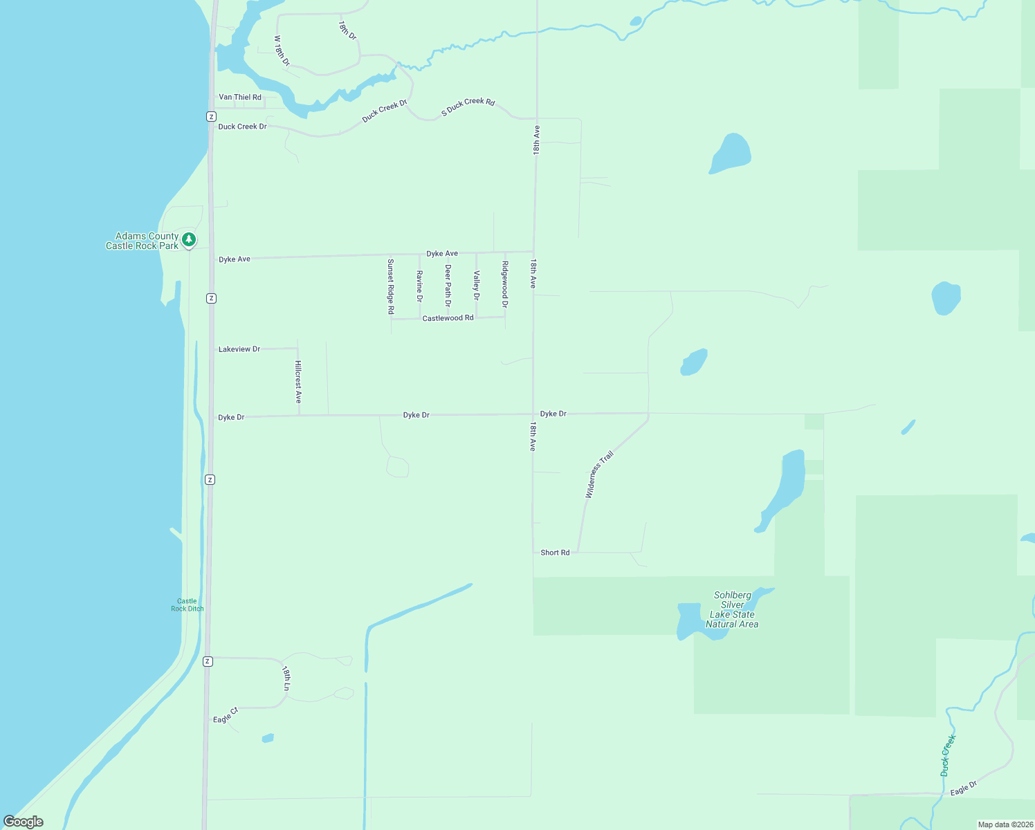 map of restaurants, bars, coffee shops, grocery stores, and more near 1805 Dyke Drive in Friendship