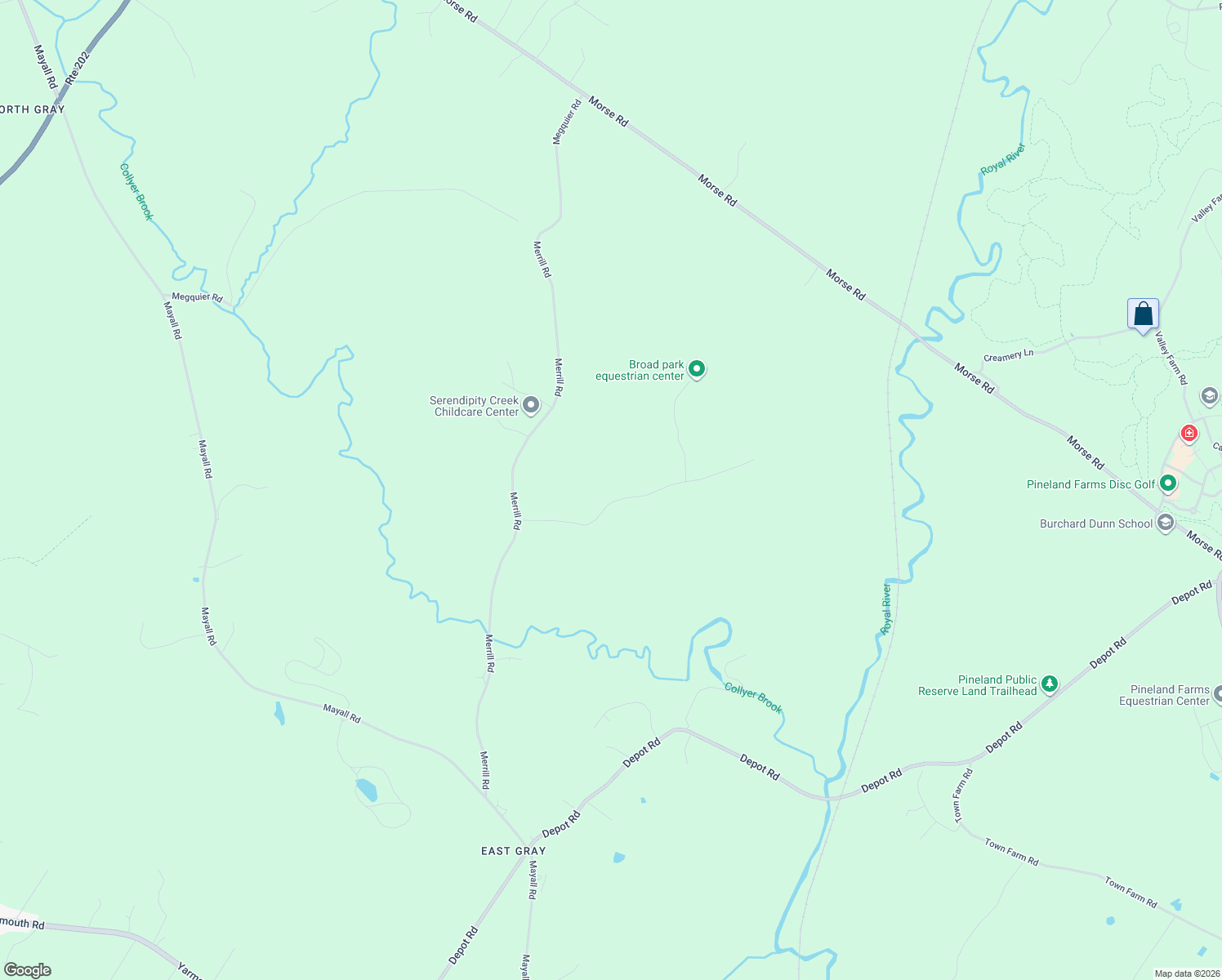 map of restaurants, bars, coffee shops, grocery stores, and more near 25 Bull Run Road in Gray