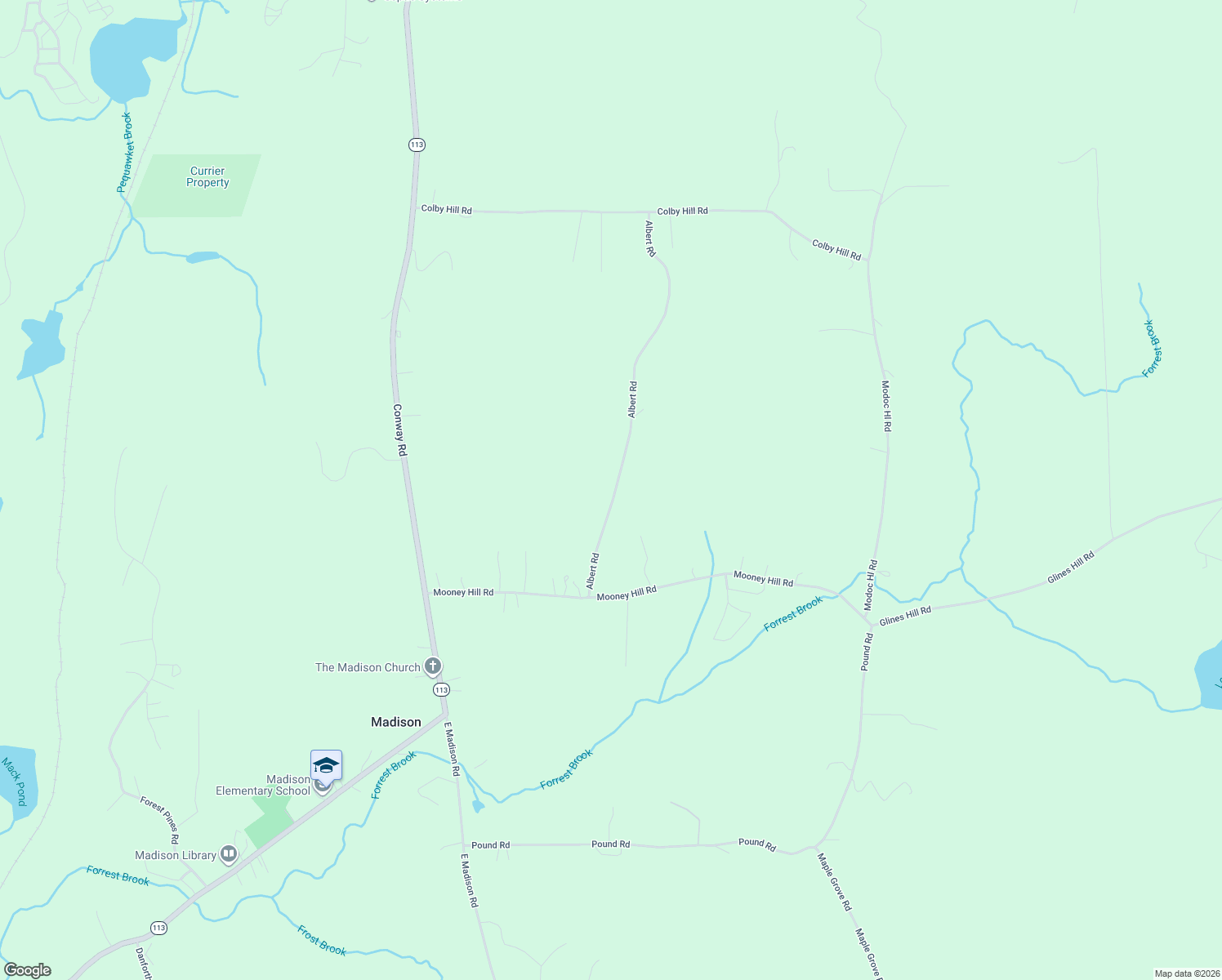 map of restaurants, bars, coffee shops, grocery stores, and more near 408 Albert Road in Madison