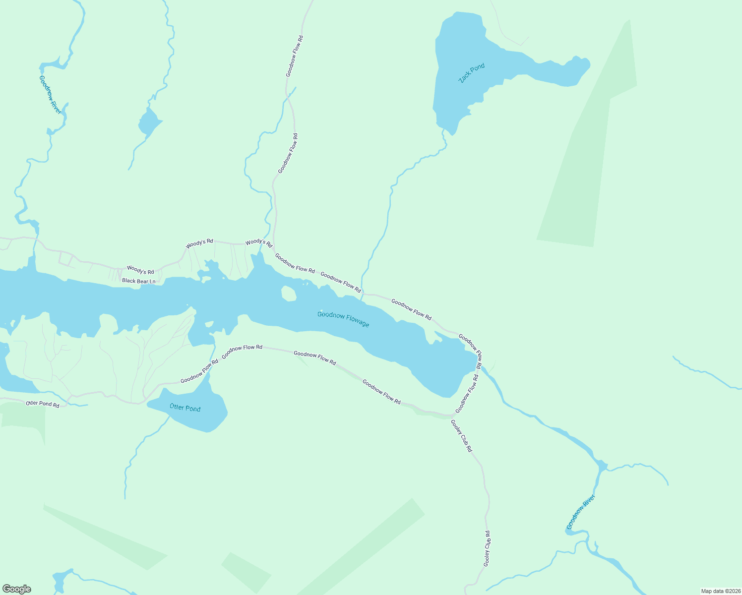 map of restaurants, bars, coffee shops, grocery stores, and more near 1028 Goodnow Flow Road in Newcomb