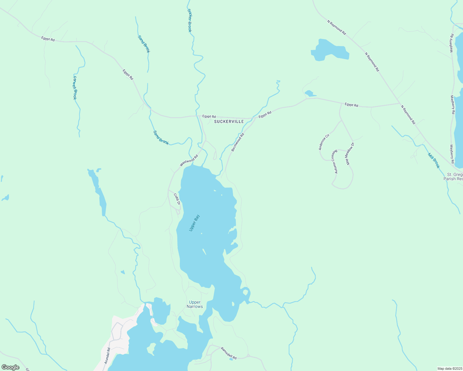 map of restaurants, bars, coffee shops, grocery stores, and more near 52 Birchwood Road in Gray