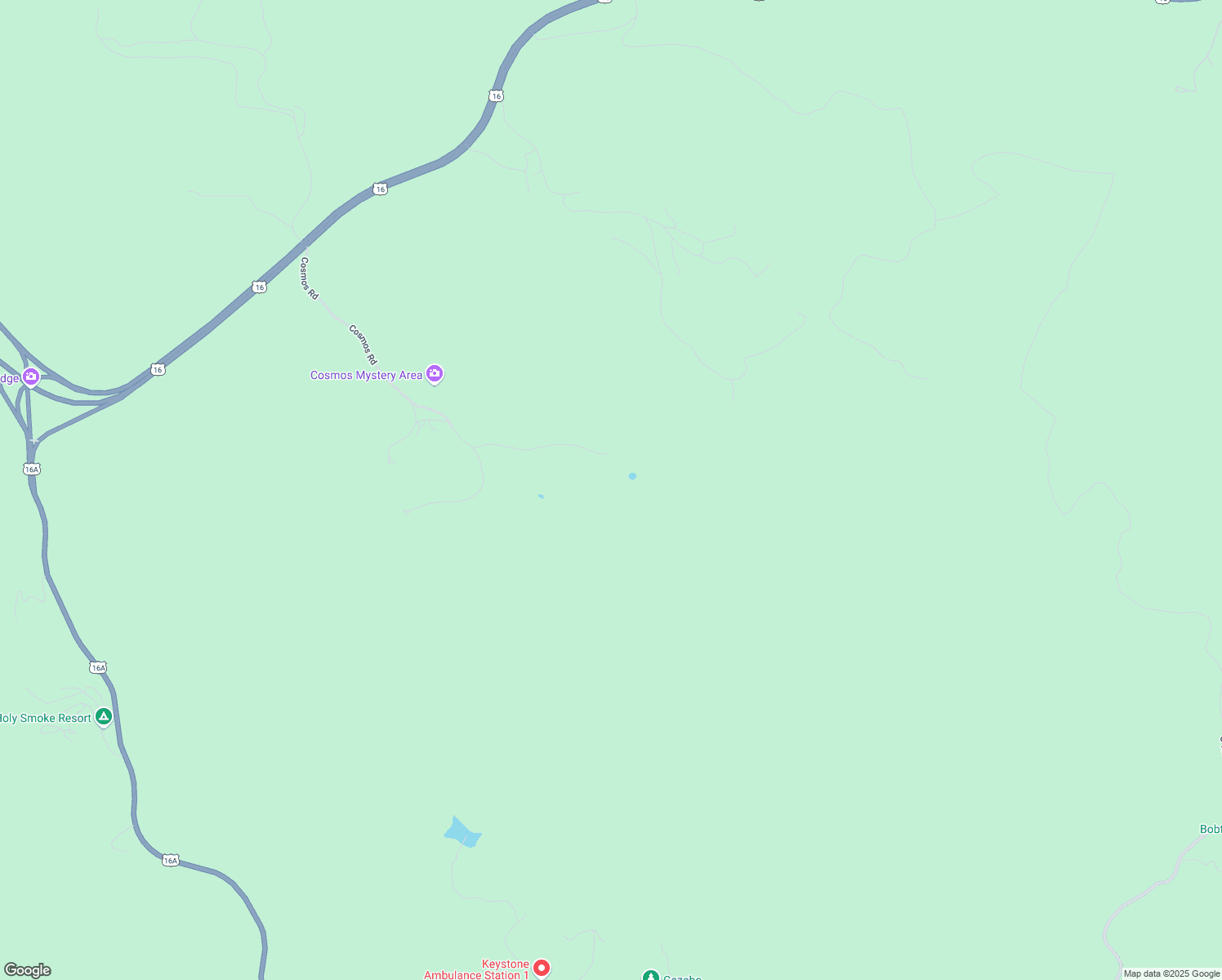 map of restaurants, bars, coffee shops, grocery stores, and more near 24060 Cosmos Road in Rapid City
