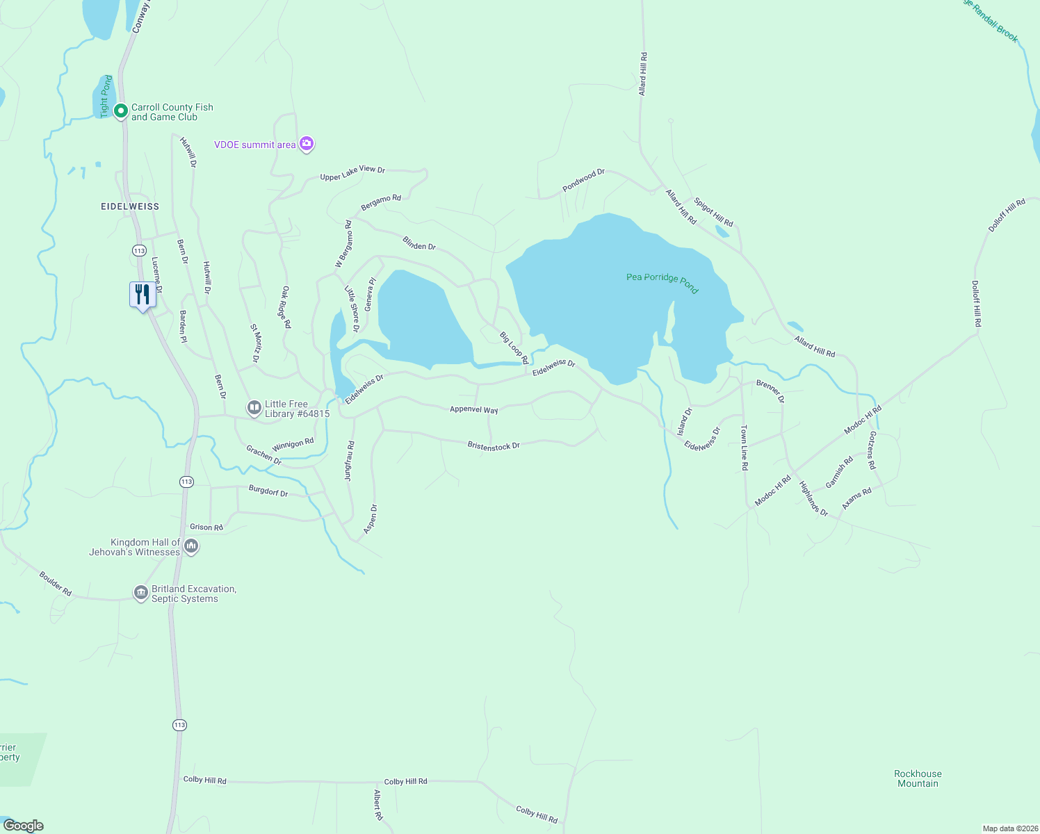 map of restaurants, bars, coffee shops, grocery stores, and more near 48 Appenvel Way in Madison