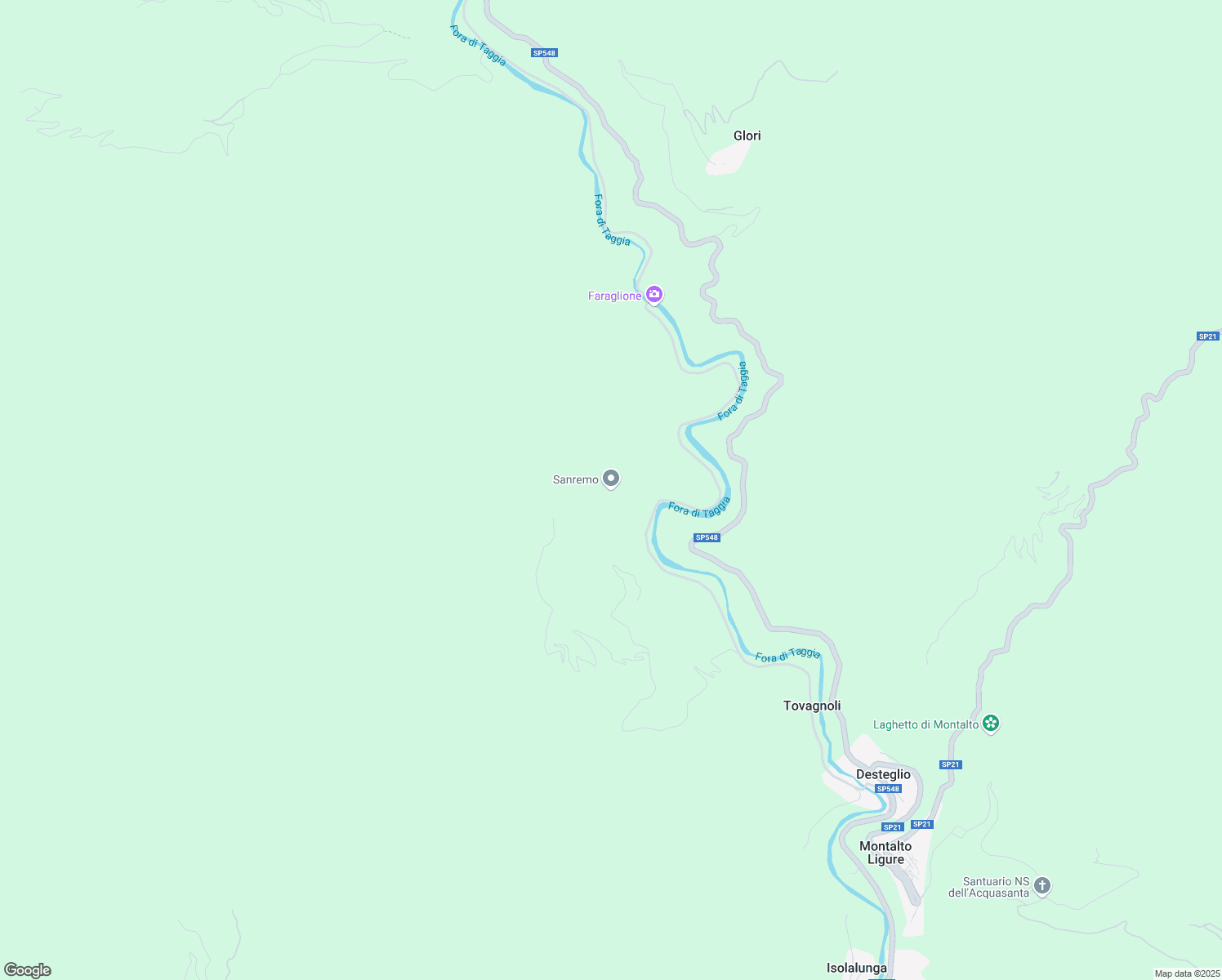 map of restaurants, bars, coffee shops, grocery stores, and more near in Province of Imperia