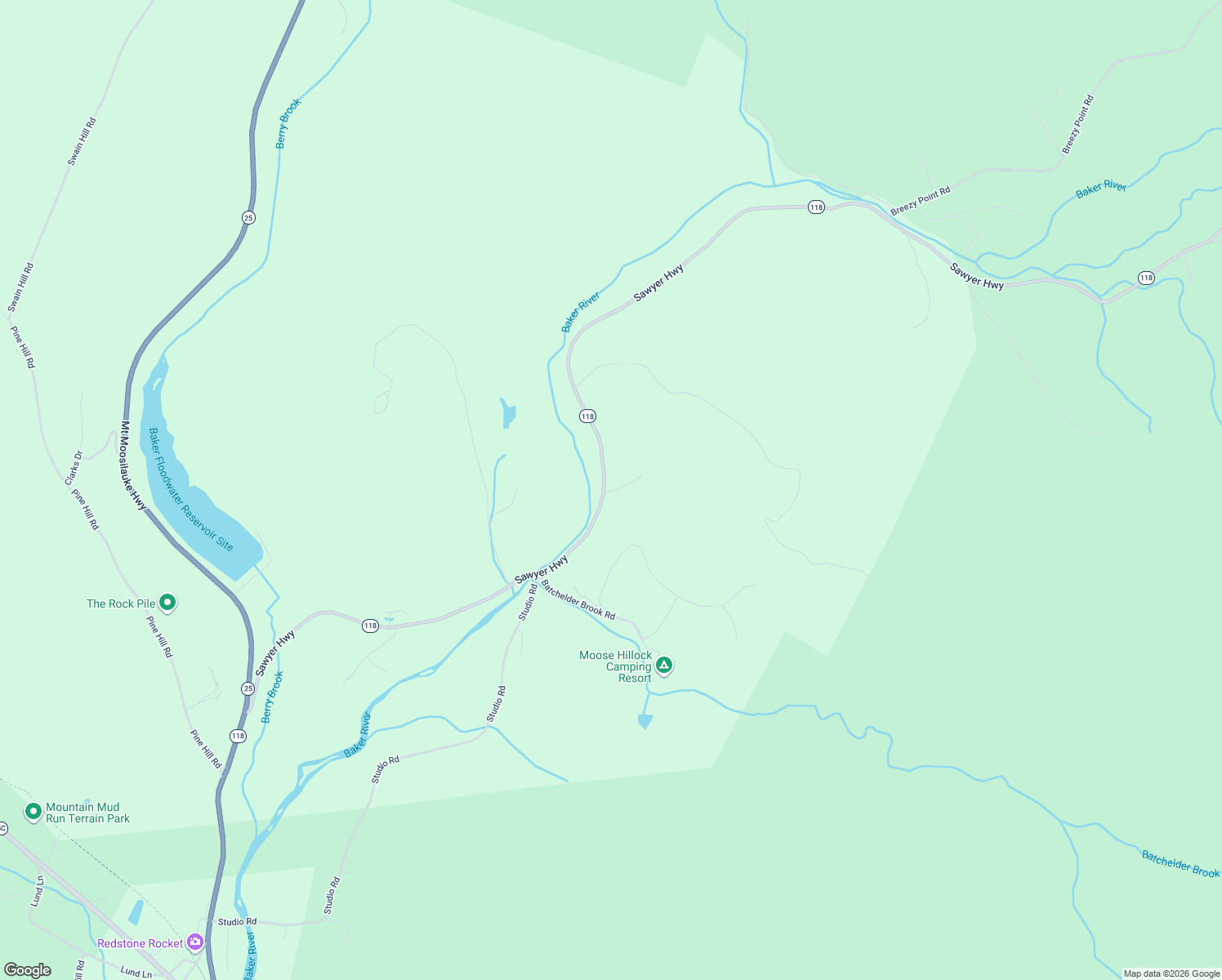 map of restaurants, bars, coffee shops, grocery stores, and more near 16 Richardson Road in Warren