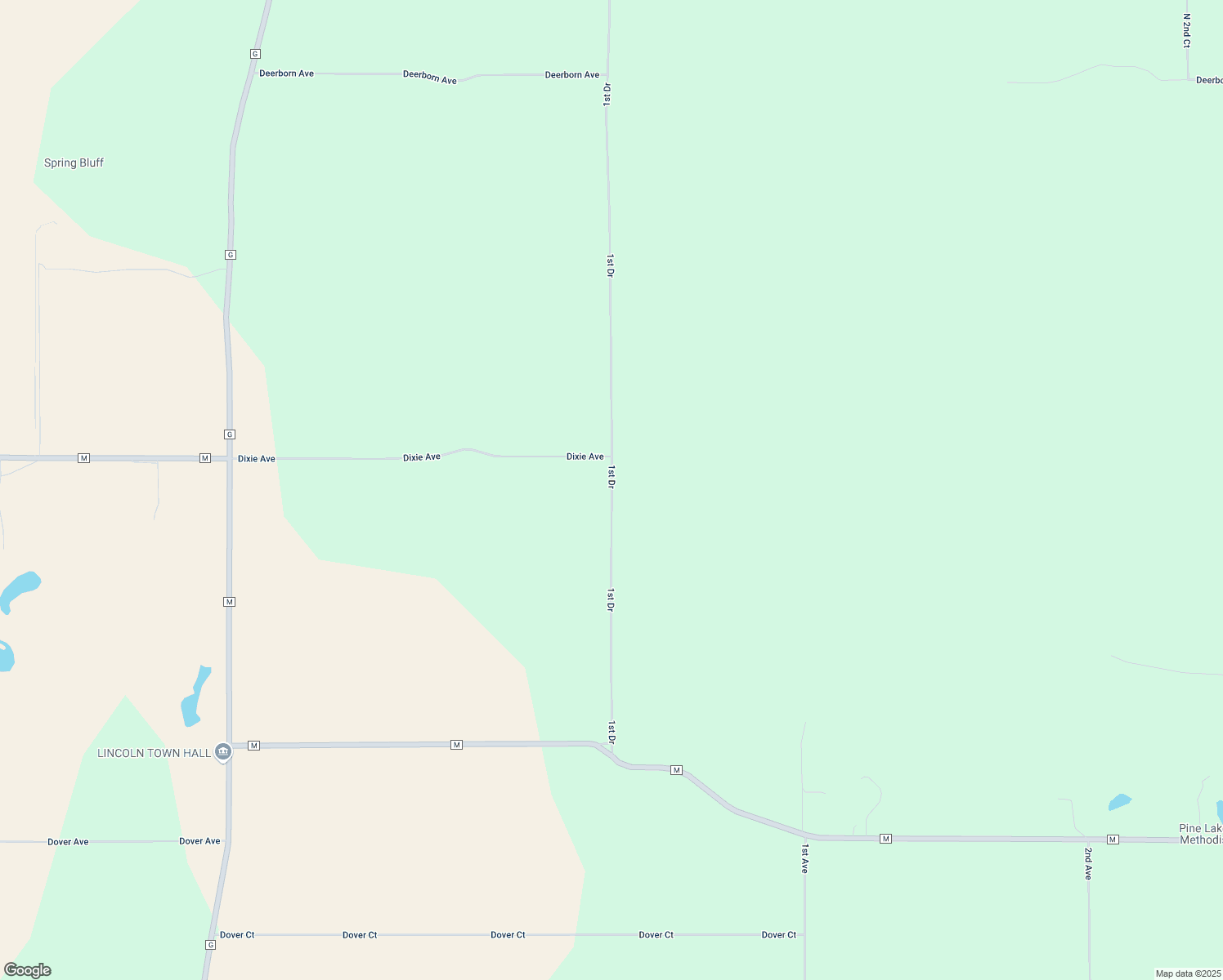 map of restaurants, bars, coffee shops, grocery stores, and more near 2111 1st Drive in Westfield