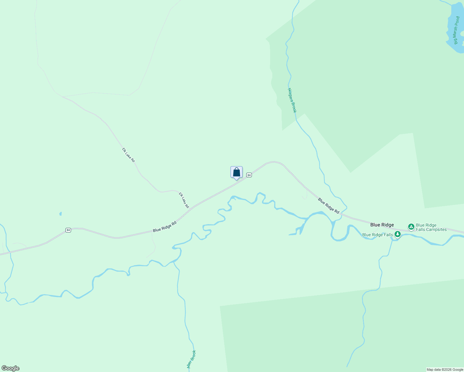 map of restaurants, bars, coffee shops, grocery stores, and more near County Highway 2b in North Hudson