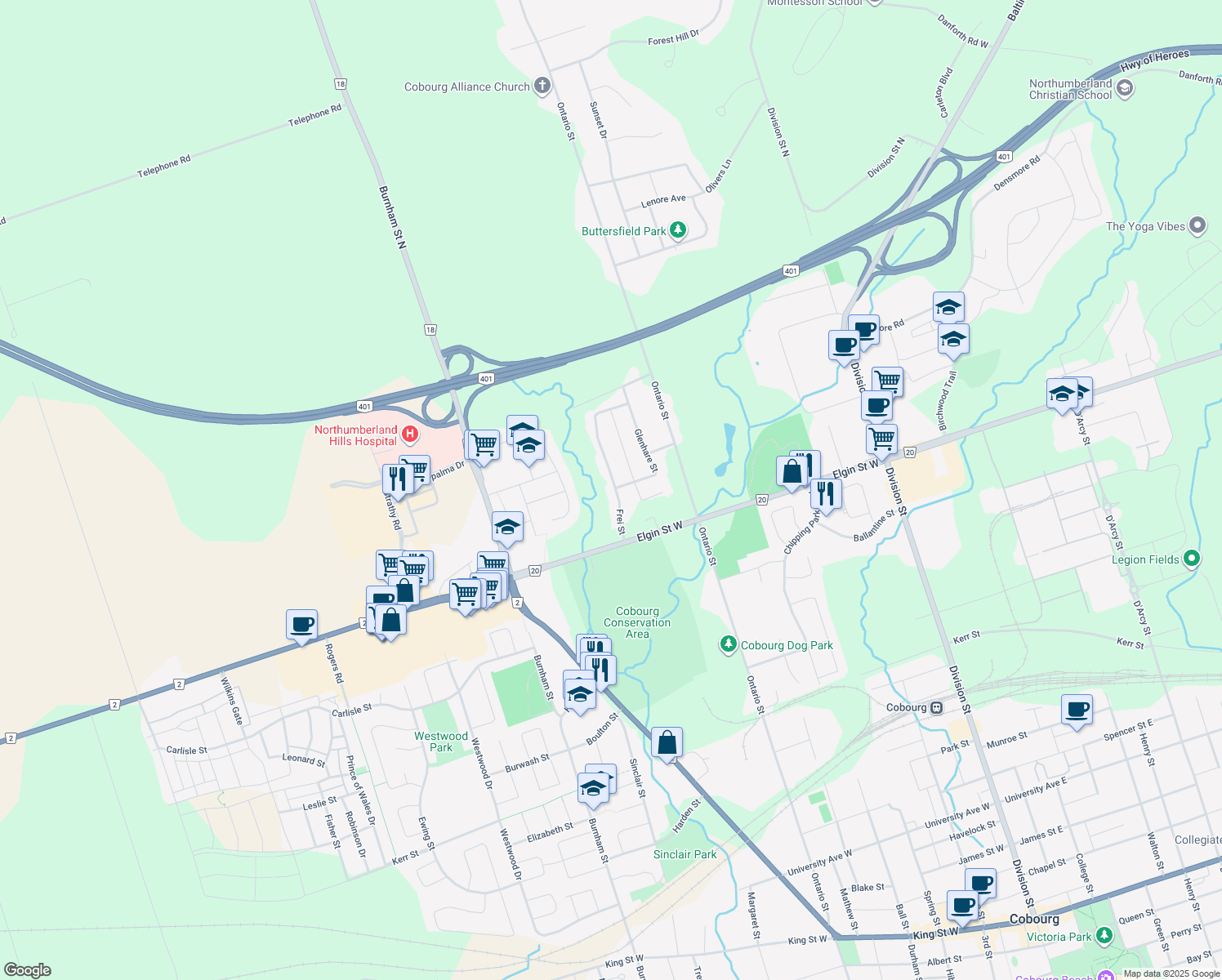 993 Frei Street, Cobourg ON Walk Score