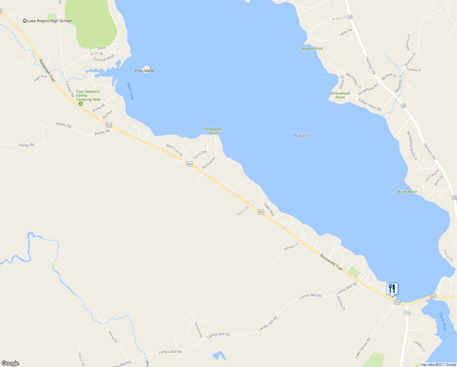 map of restaurants, bars, coffee shops, grocery stores, and more near 19 Kilton Drive in Naples