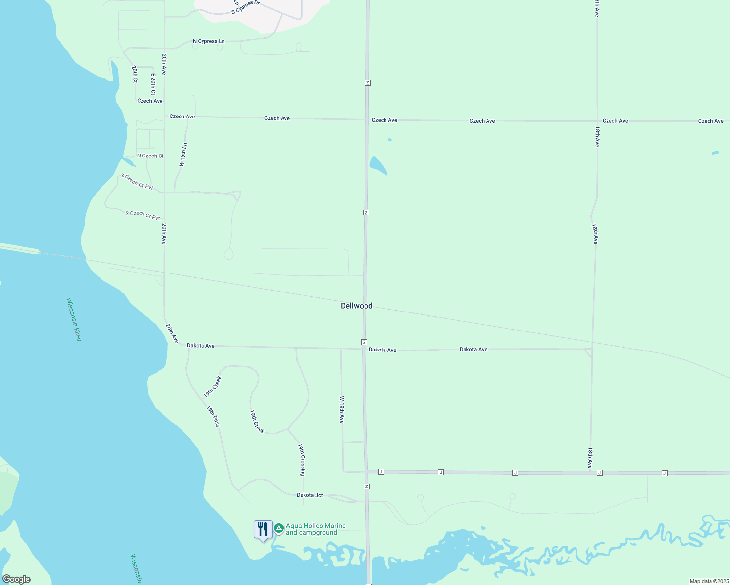 1874 County Road Z, Arkdale WI Walk Score