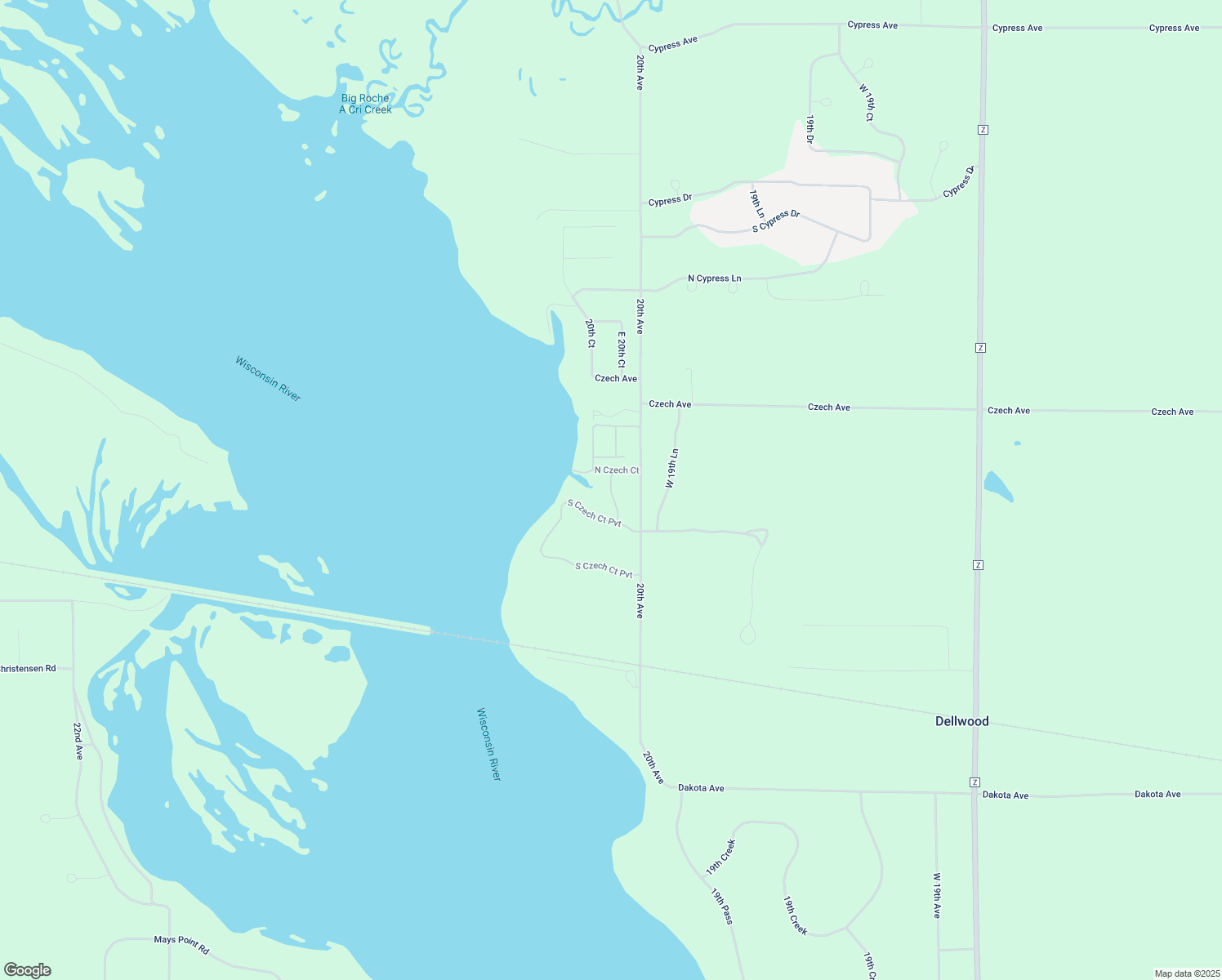 1824 Parkland Drive, Arkdale WI Walk Score