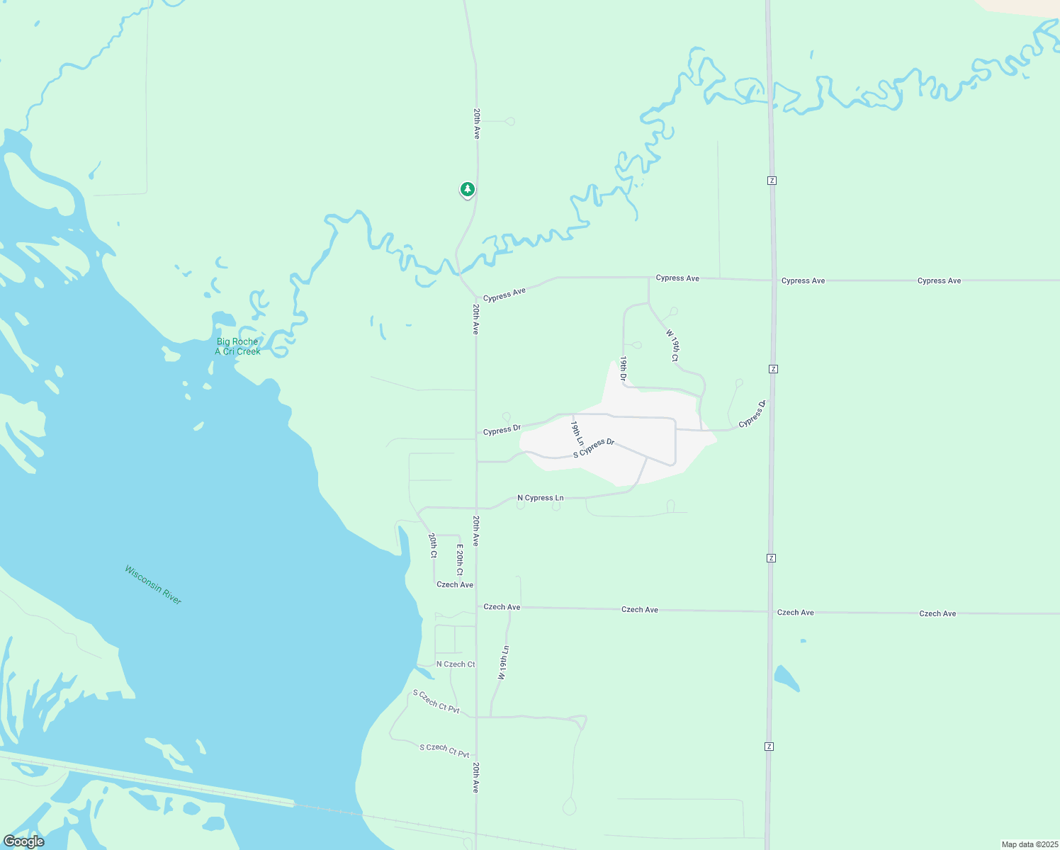 1974 Cypress Drive, Arkdale WI Walk Score