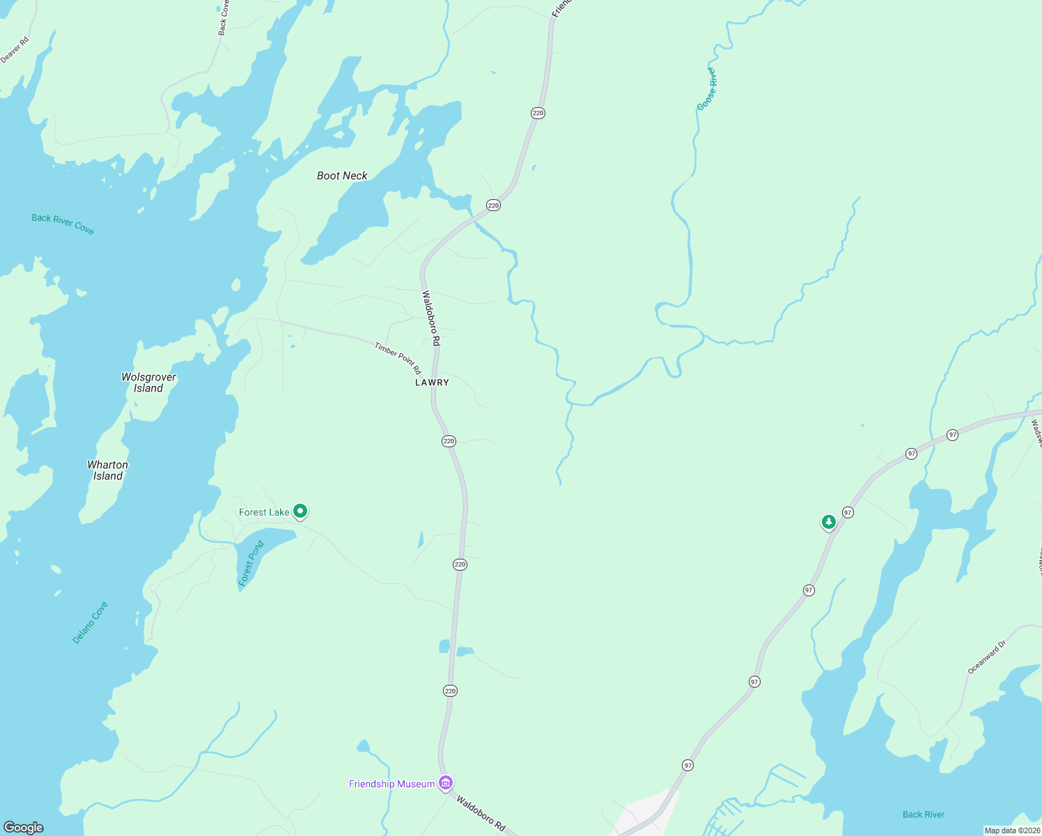 map of restaurants, bars, coffee shops, grocery stores, and more near 41 Log Cabin Drive in Friendship