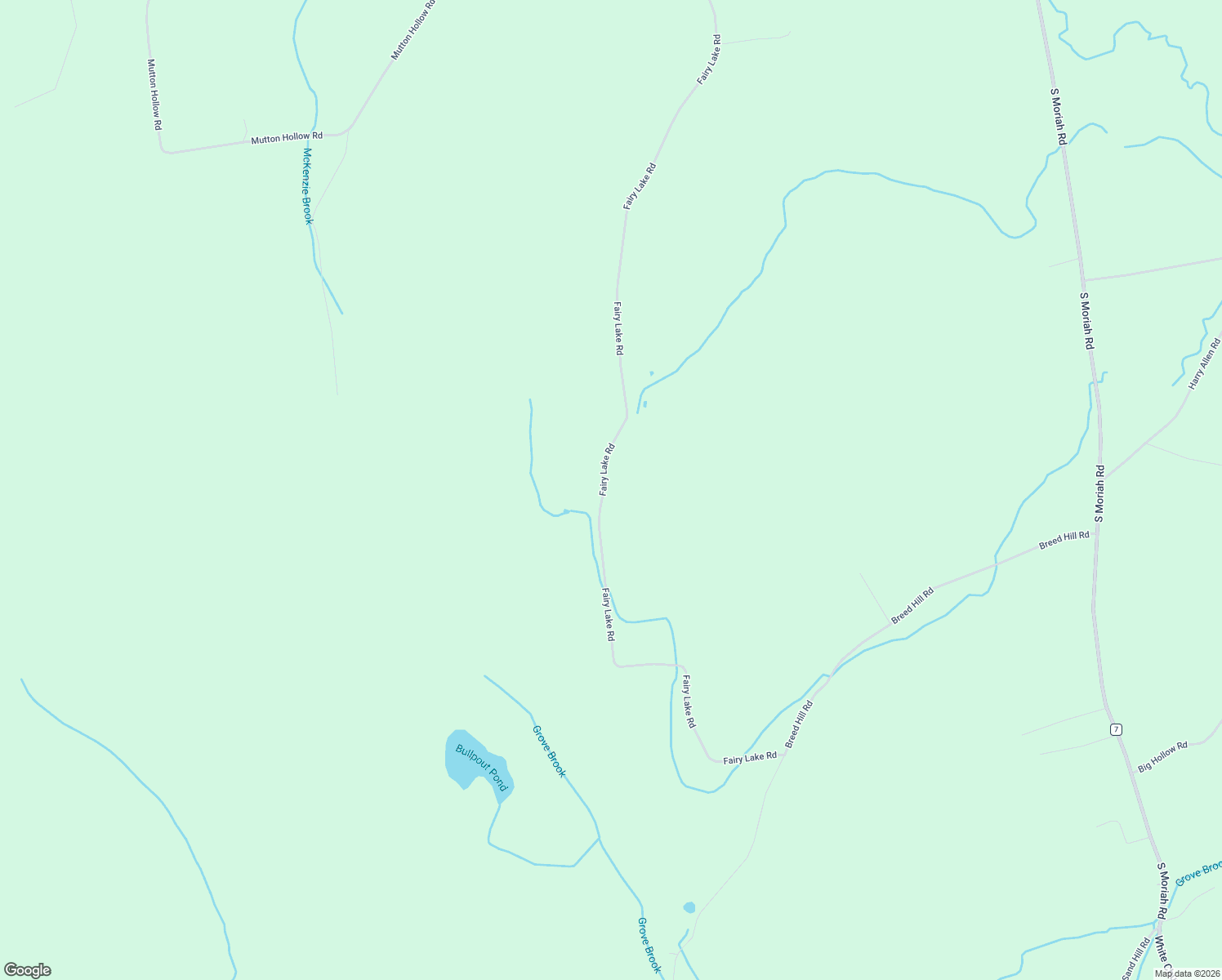 map of restaurants, bars, coffee shops, grocery stores, and more near 226 Fairy Lake Road in Moriah