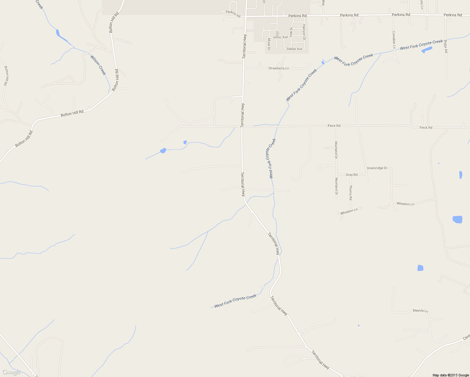 map of restaurants, bars, coffee shops, grocery stores, and more near 87064 Territorial Highway in Veneta