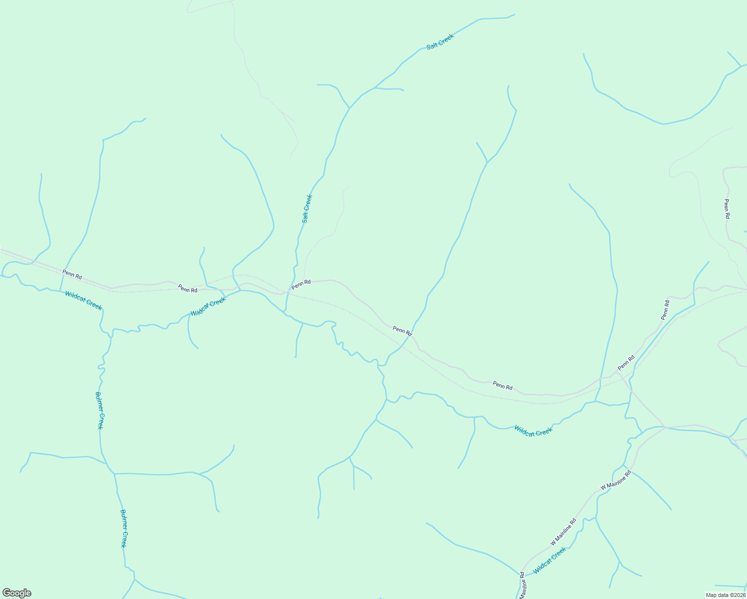 map of restaurants, bars, coffee shops, grocery stores, and more near 21001-21199 Penn Road in Walton