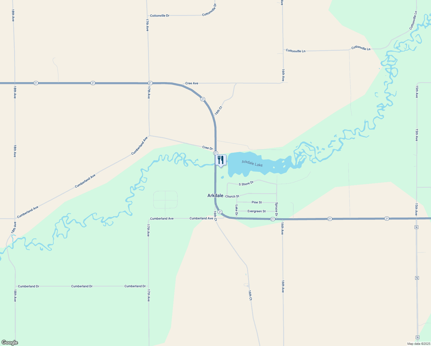 1564 Wisconsin 21, Arkdale WI Walk Score