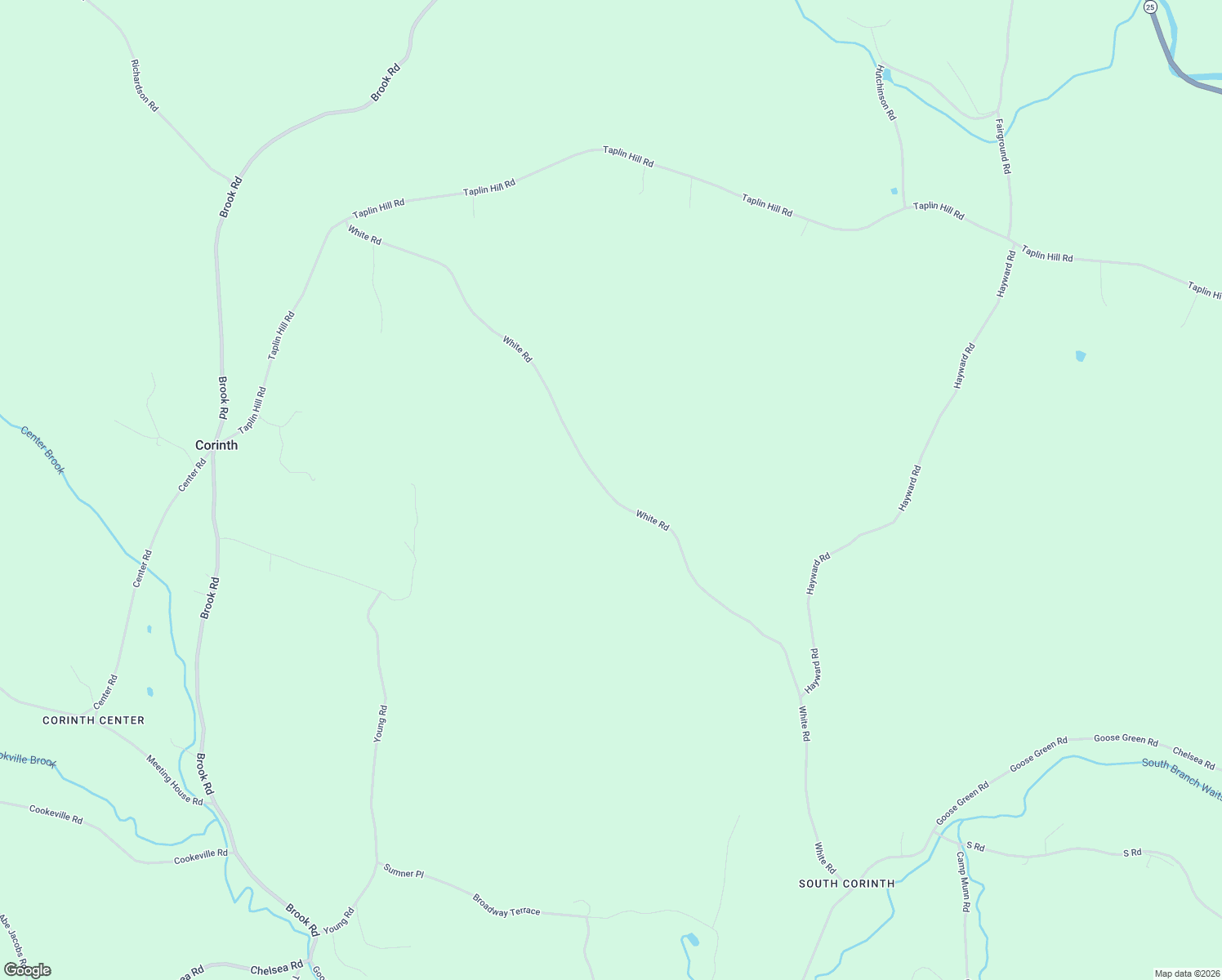 map of restaurants, bars, coffee shops, grocery stores, and more near 1340 White Rd in Corinth