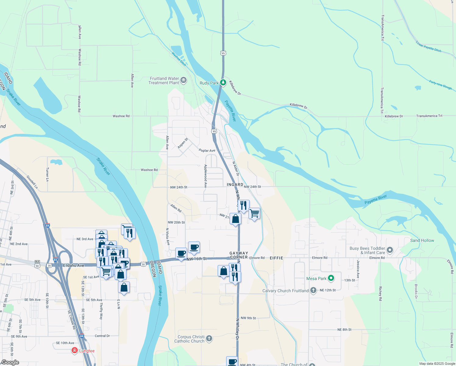 903 Northwest 24th Street, Fruitland ID Walk Score