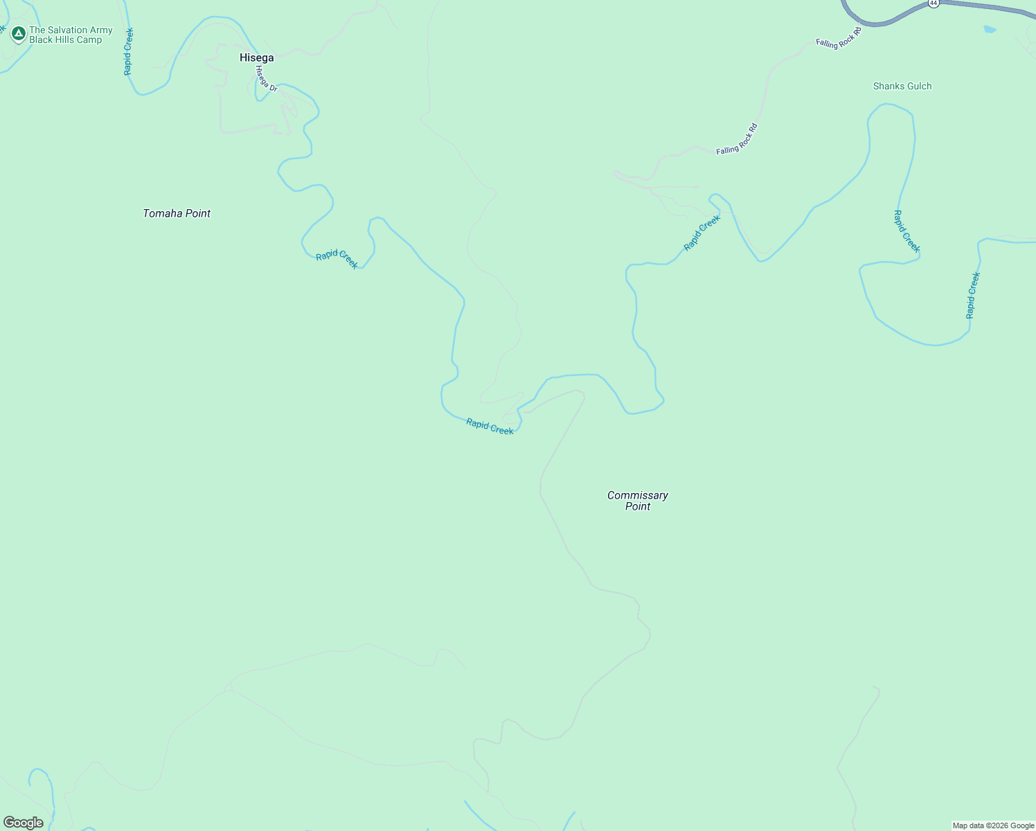 map of restaurants, bars, coffee shops, grocery stores, and more near Victoria Lake Road in Rapid City
