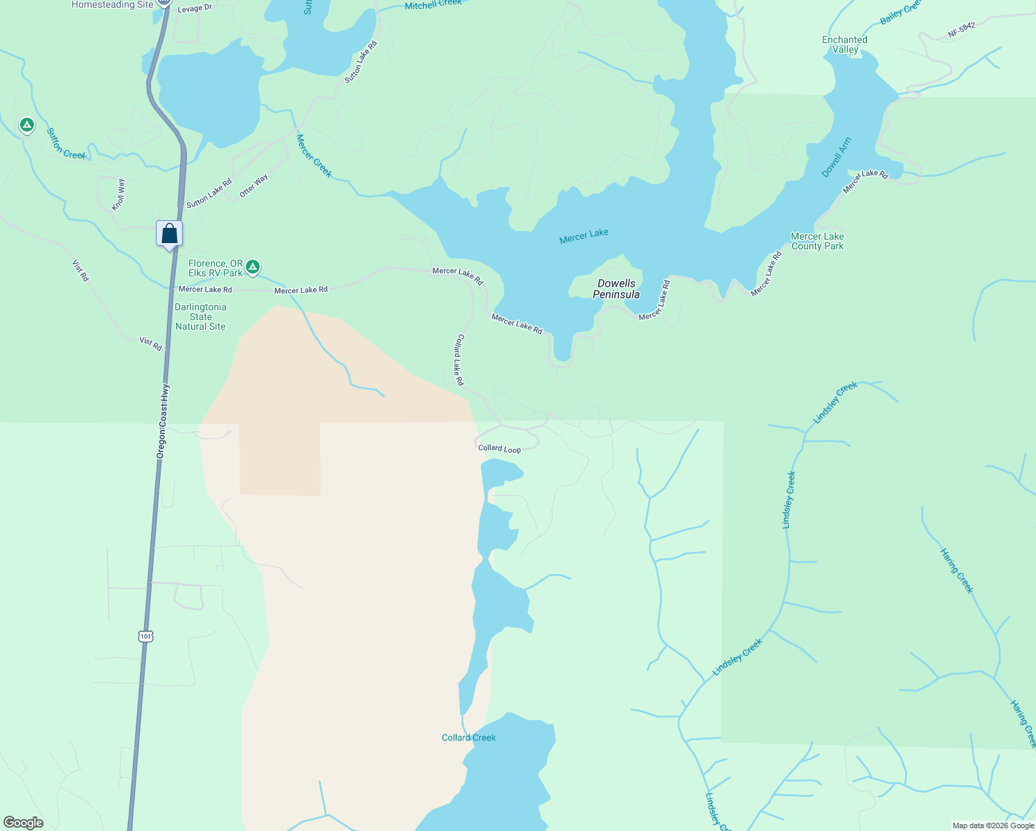 map of restaurants, bars, coffee shops, grocery stores, and more near 5902 View Loop in Florence