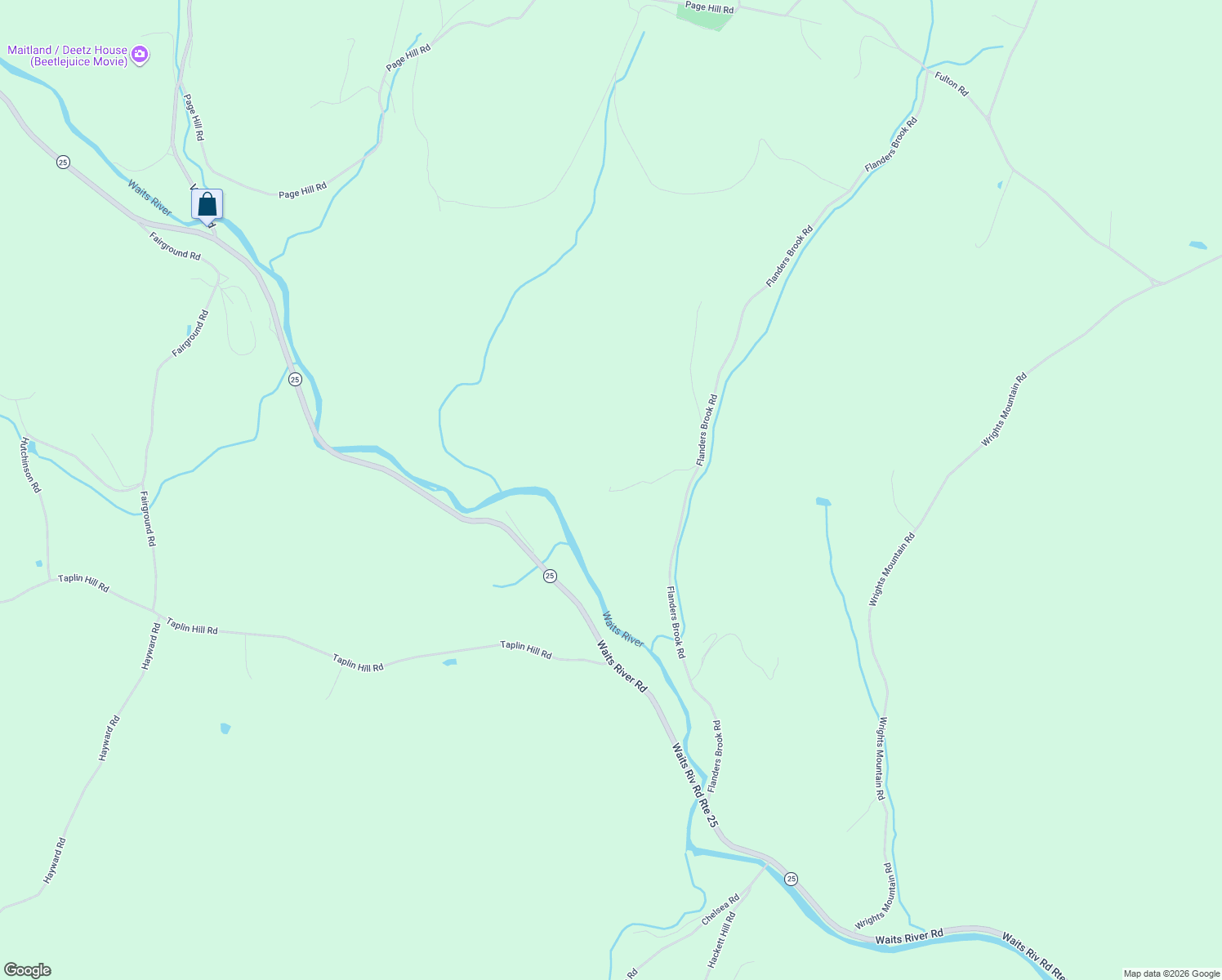 map of restaurants, bars, coffee shops, grocery stores, and more near 157 Wayne Hill Road in Orange County