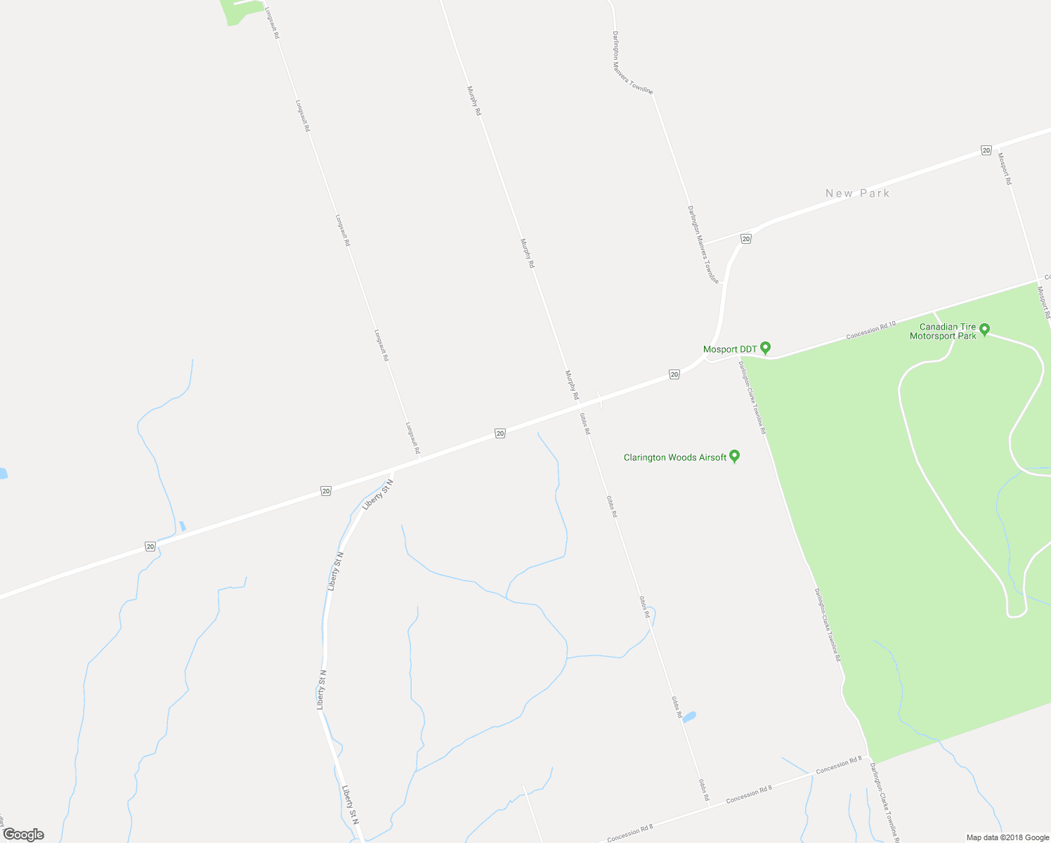 map of restaurants, bars, coffee shops, grocery stores, and more near 3022 Durham Regional Road 20 in Bowmanville