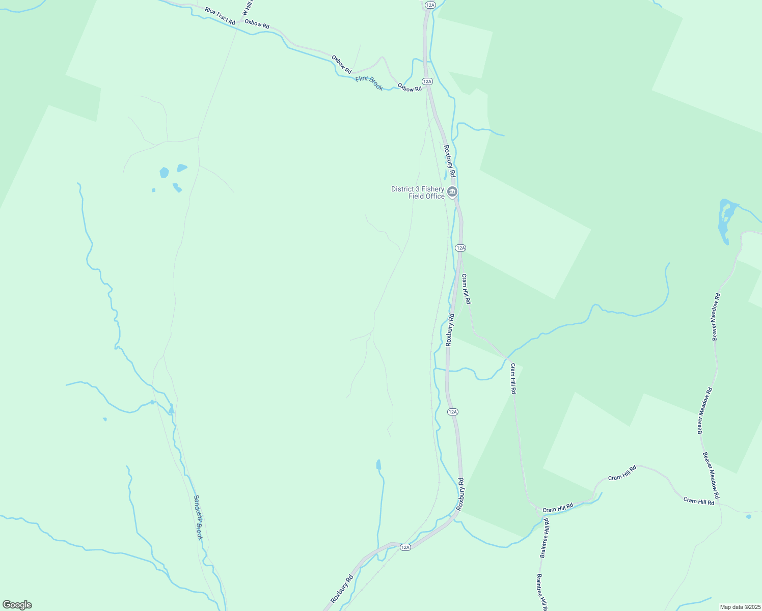 map of restaurants, bars, coffee shops, grocery stores, and more near 839 Thurston Hill Road in Roxbury