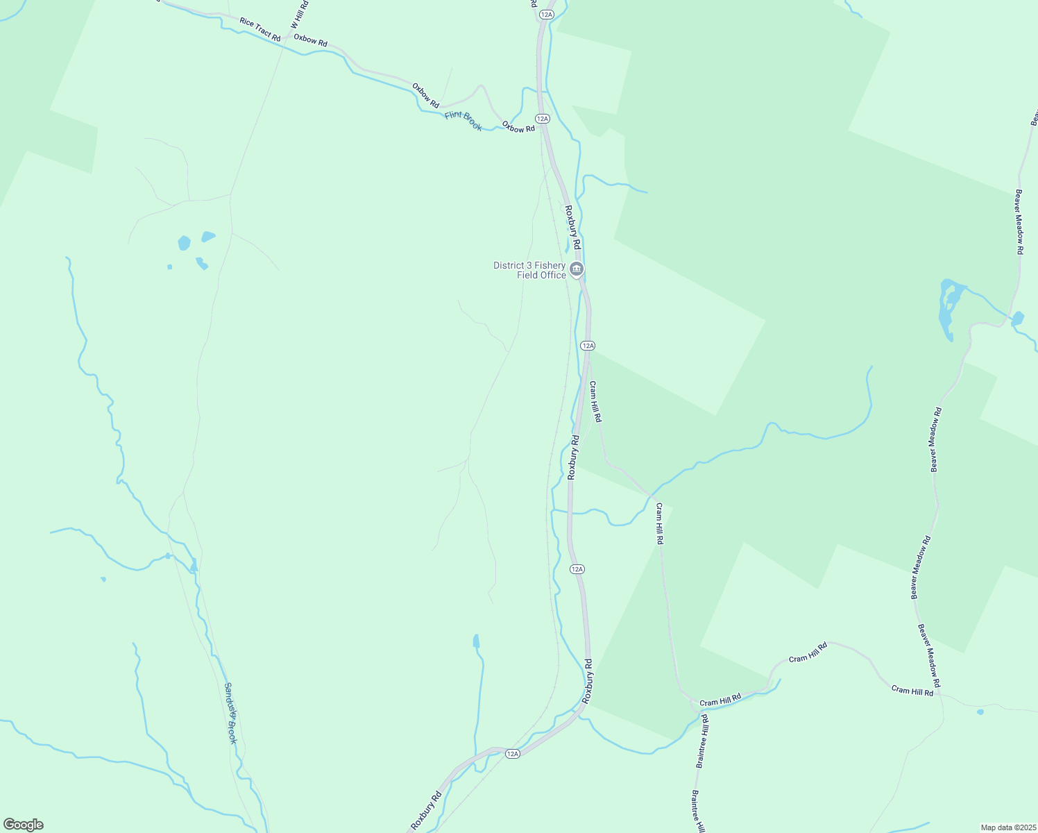 map of restaurants, bars, coffee shops, grocery stores, and more near 839 Thurston Hill Road in Roxbury